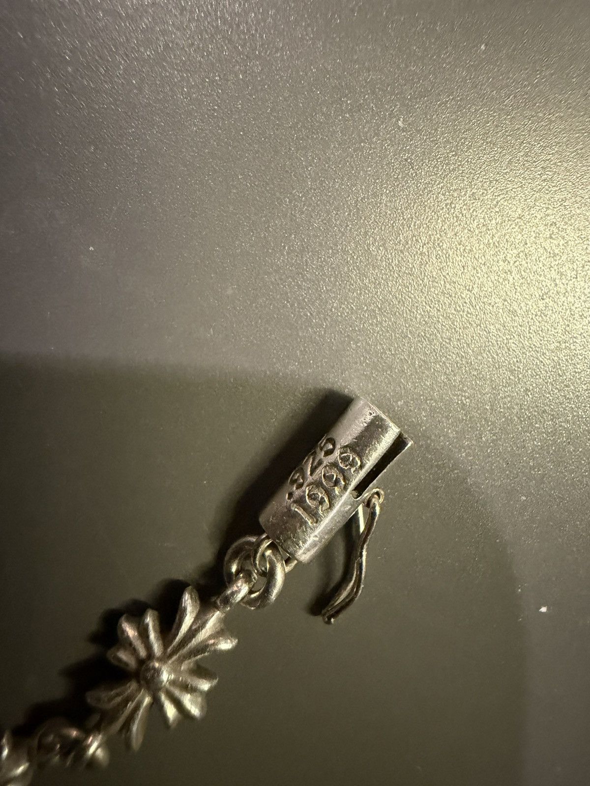 Chrome Hearts Chrome Hearts Tiny E Bracelet in Silver - 12 Links Size ONE SIZE - 21 Thumbnail