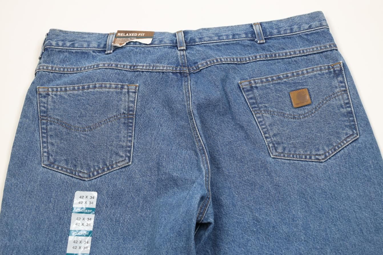 Carhartt Deadstock Vintage Y2K Carhartt Fit Tapered Leg Denim Jeans Size US 42 / EU 58 - 10 Thumbnail