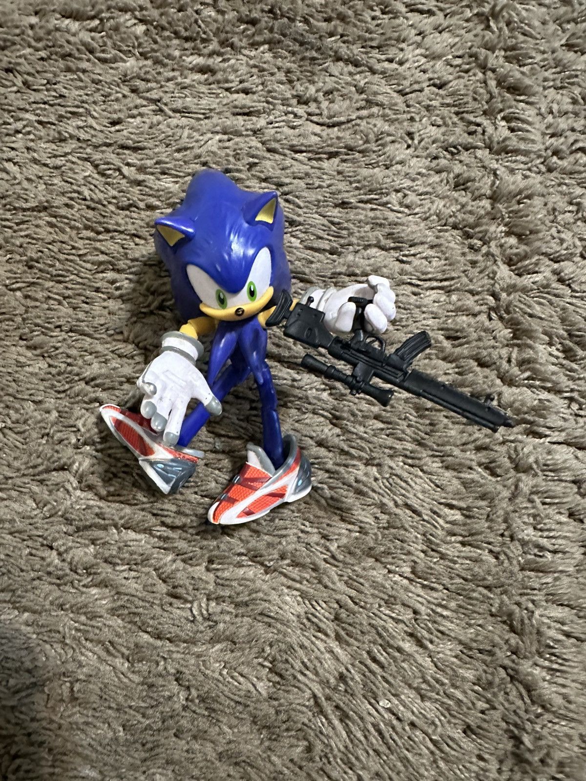 Playstation Vintage Sonic the hedgehog “with a gun” action figure 90s Size ONE SIZE - 1 Thumbnail
