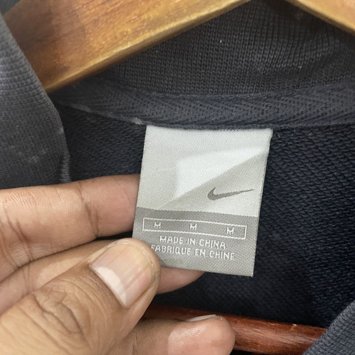 Nike Nike Embroidery Big Logo Button Ups Sweater Size US M / EU 48-50 / 2 - 5 Thumbnail