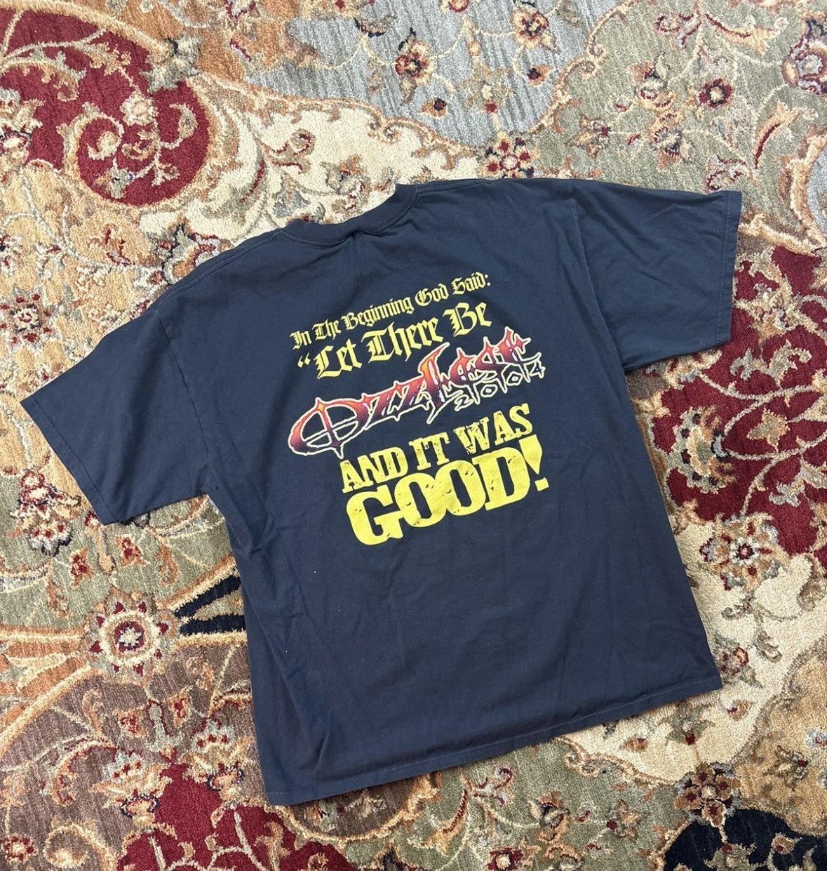 Ozzy Osbourne Vintage 2004 Ozzy Osbourne Ozzfest "The Passion" T-shirt Size US XL / EU 56 / 4 - 4 Thumbnail