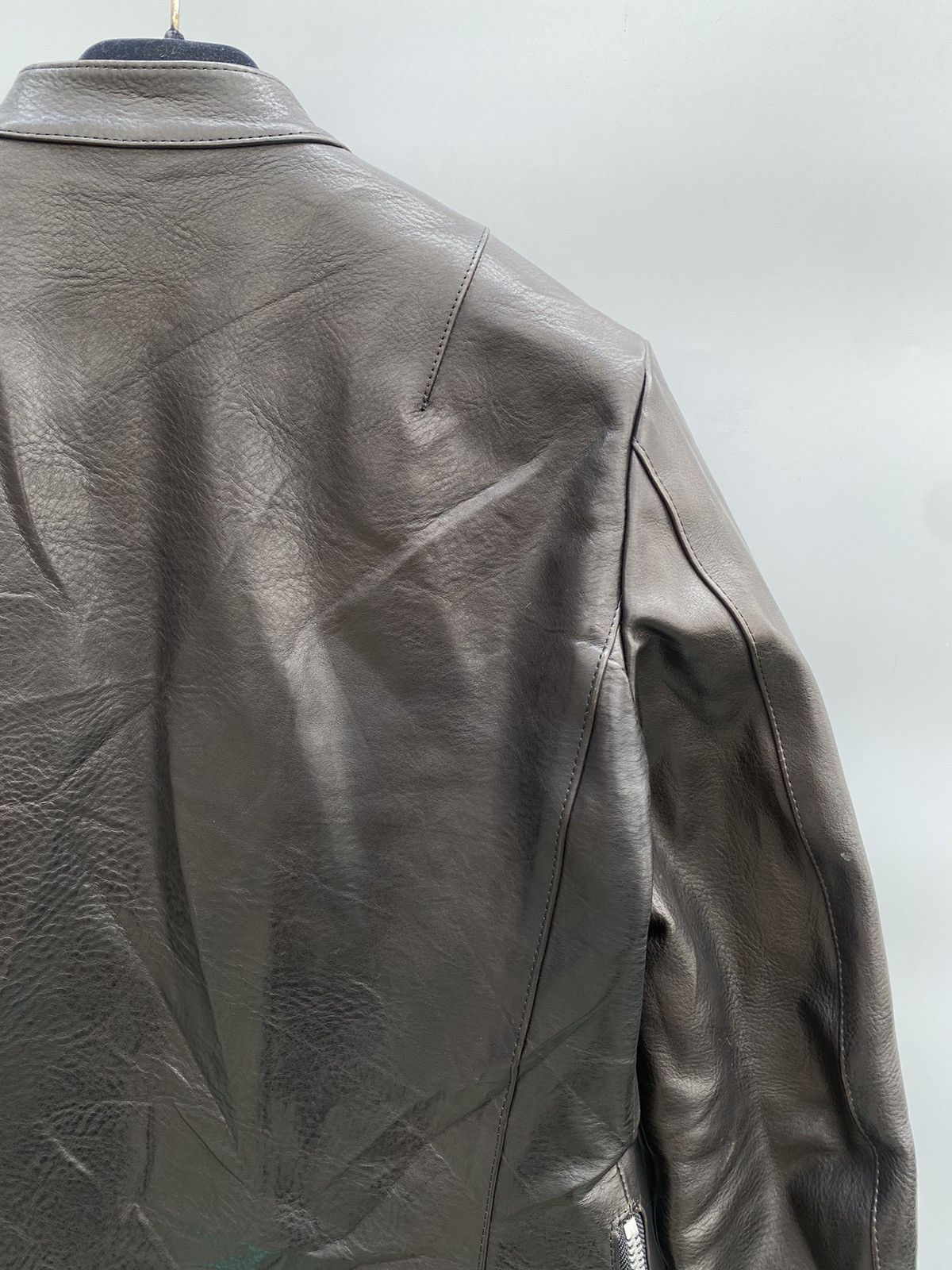 Isamu Katayama Backlash Isamu Katayama Backlash Cafe Racer Leather Jacket Size US S / EU 44-46 / 1 - 10 Thumbnail