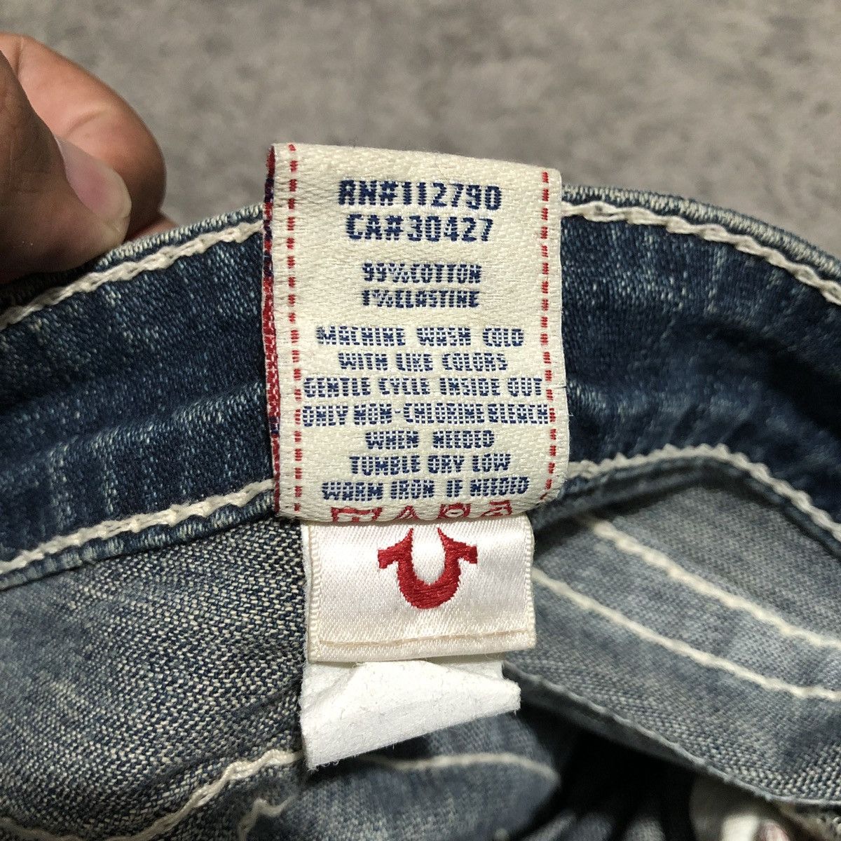 If Six Was Nine × True Religion TRUE RELIGION RAINBOW JOEY DENIM Size 26" / US 2 / IT 38 - 13 Thumbnail