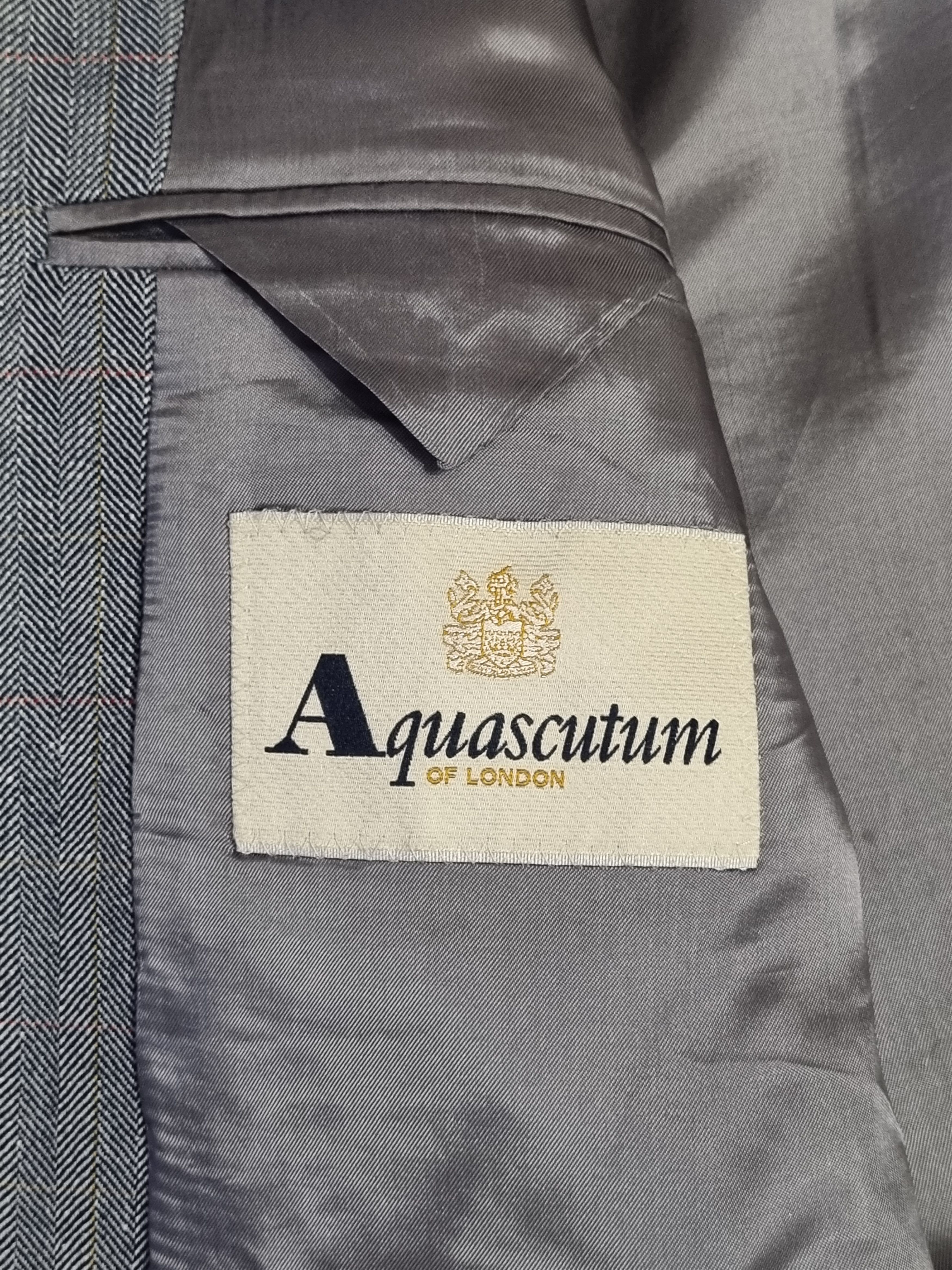 Aquascutum Aquascutum London Wool Blazer Suit Jacket Size 40L - 10 Thumbnail