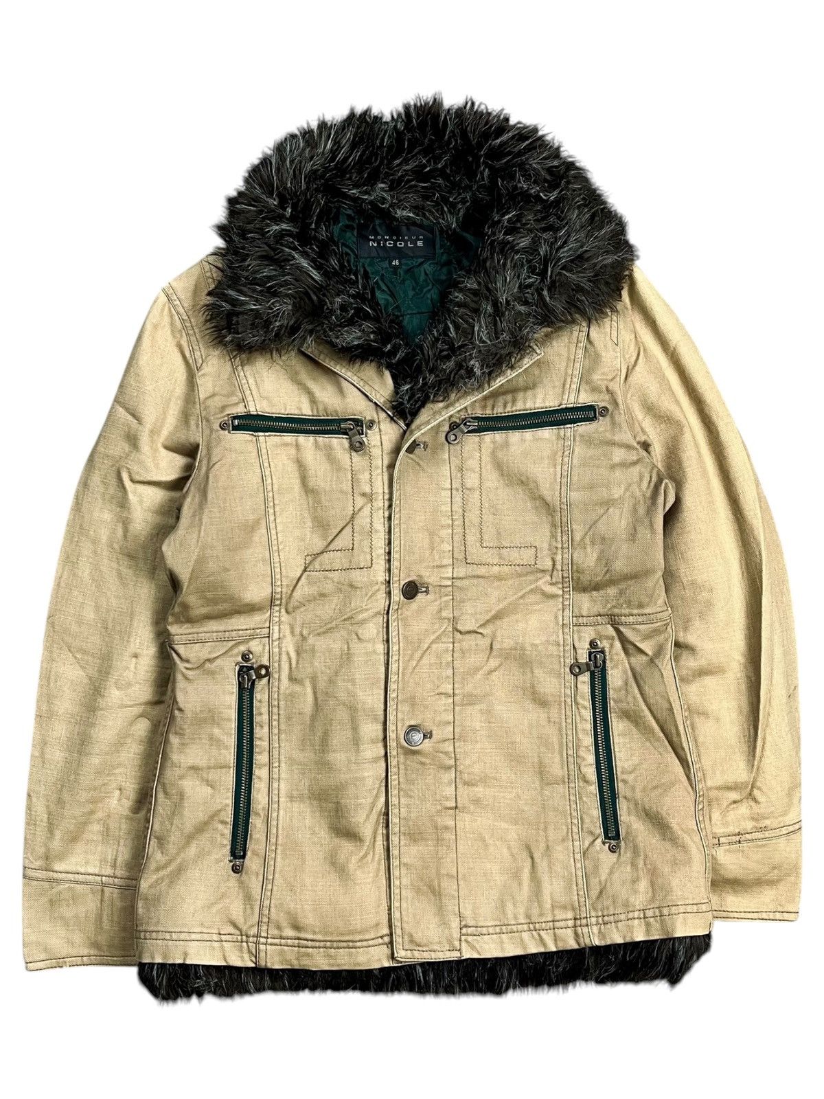 If Six Was Nine 2000s Monsieur Nicole - Vkei Apocalypse Style Jacket Size US M / EU 48-50 / 2 - 1 Thumbnail