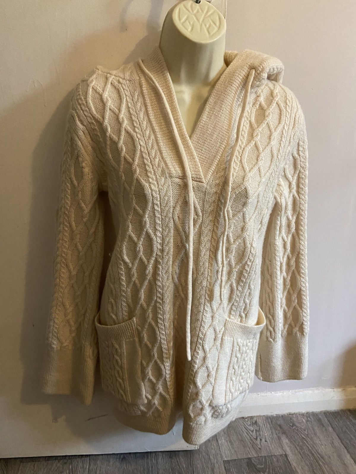 Gap Gap 100% wool vintage jumper sweater pockets S Petite Size S / US 4 / IT 40 - 1 Thumbnail