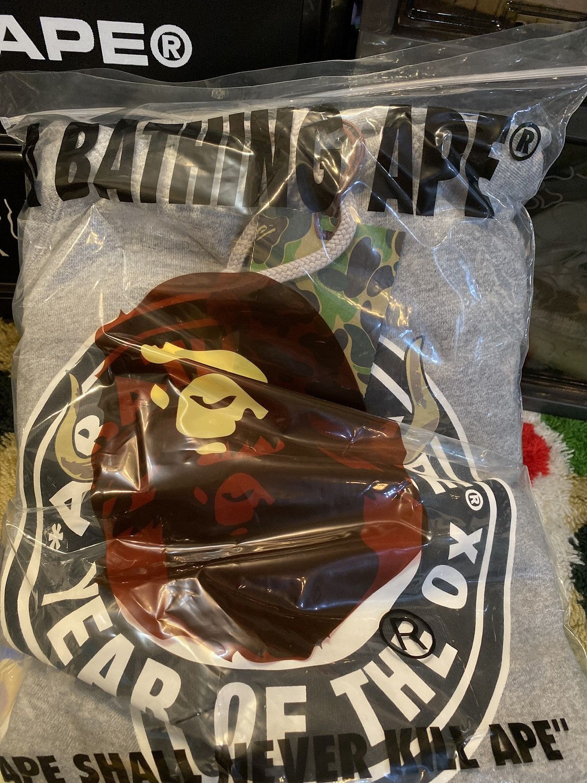 Bape BAPE Year of The Mouse Pullover Hoodie Size M Size US M / EU 48-50 / 2 - 4 Thumbnail