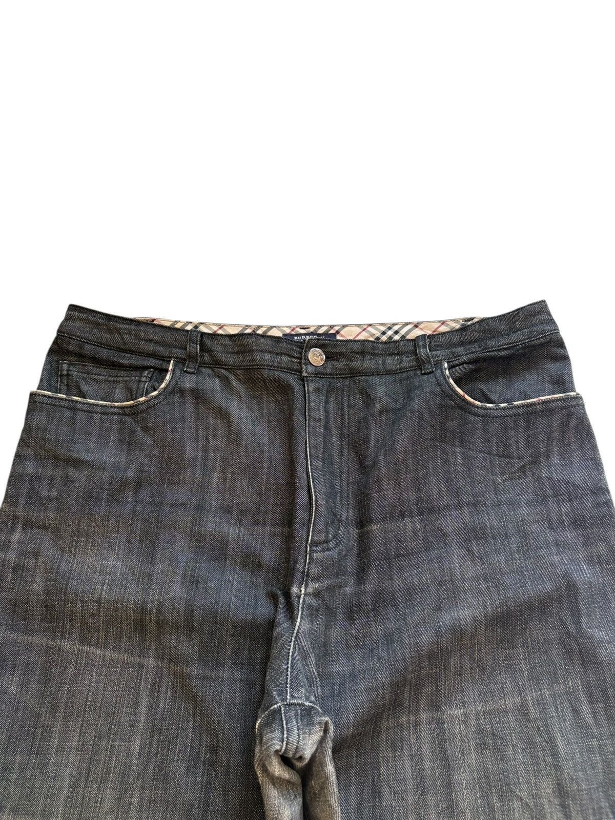 Burberry Vintage Burberry Distressed Loose Baggy Jeans Size US 34 / EU 50 - 4 Thumbnail