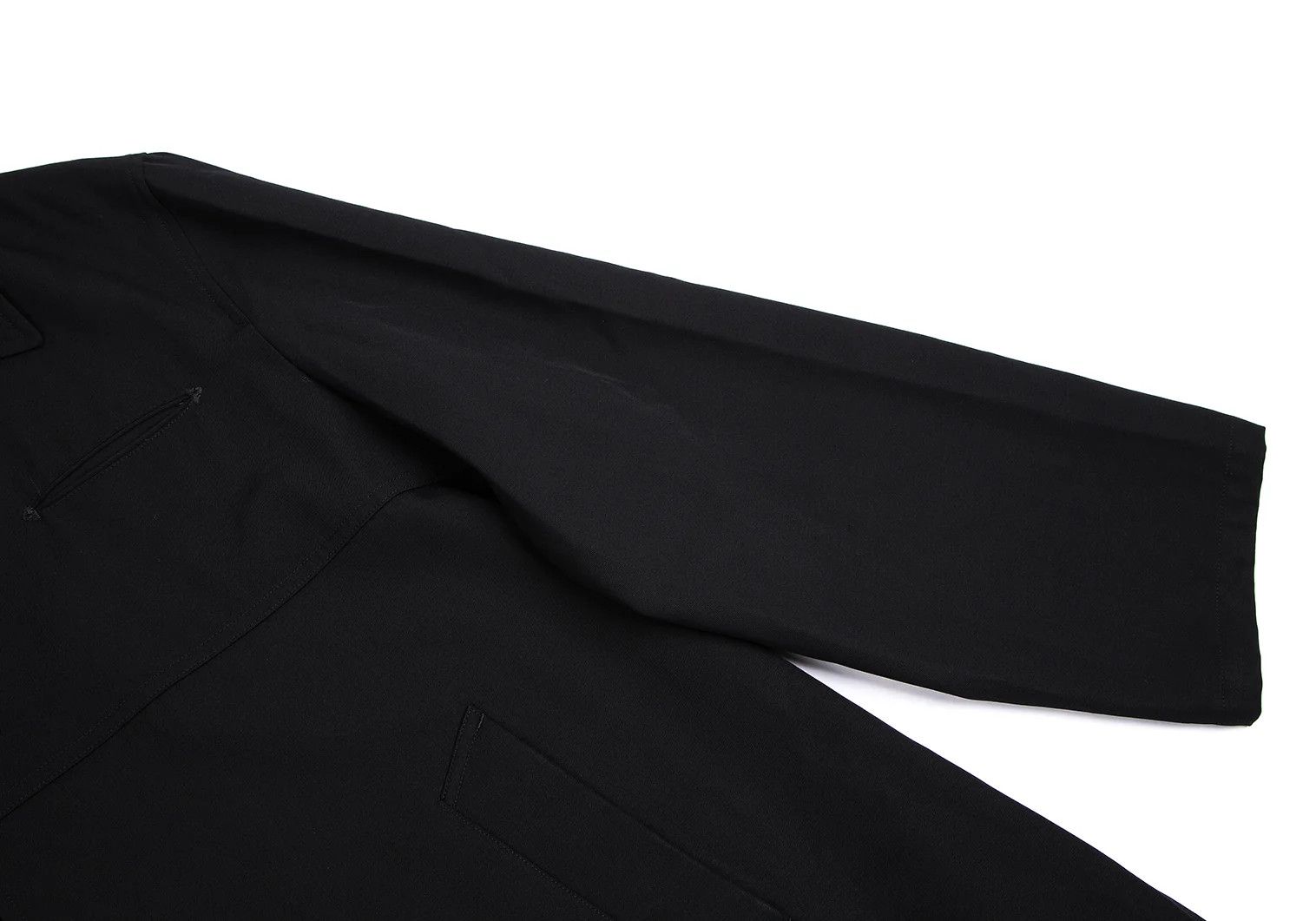 Yohji Yamamoto Yohji Yamamoto Wool Gabardine Long Jacket Size US M / EU 48-50 / 2 - 6 Thumbnail