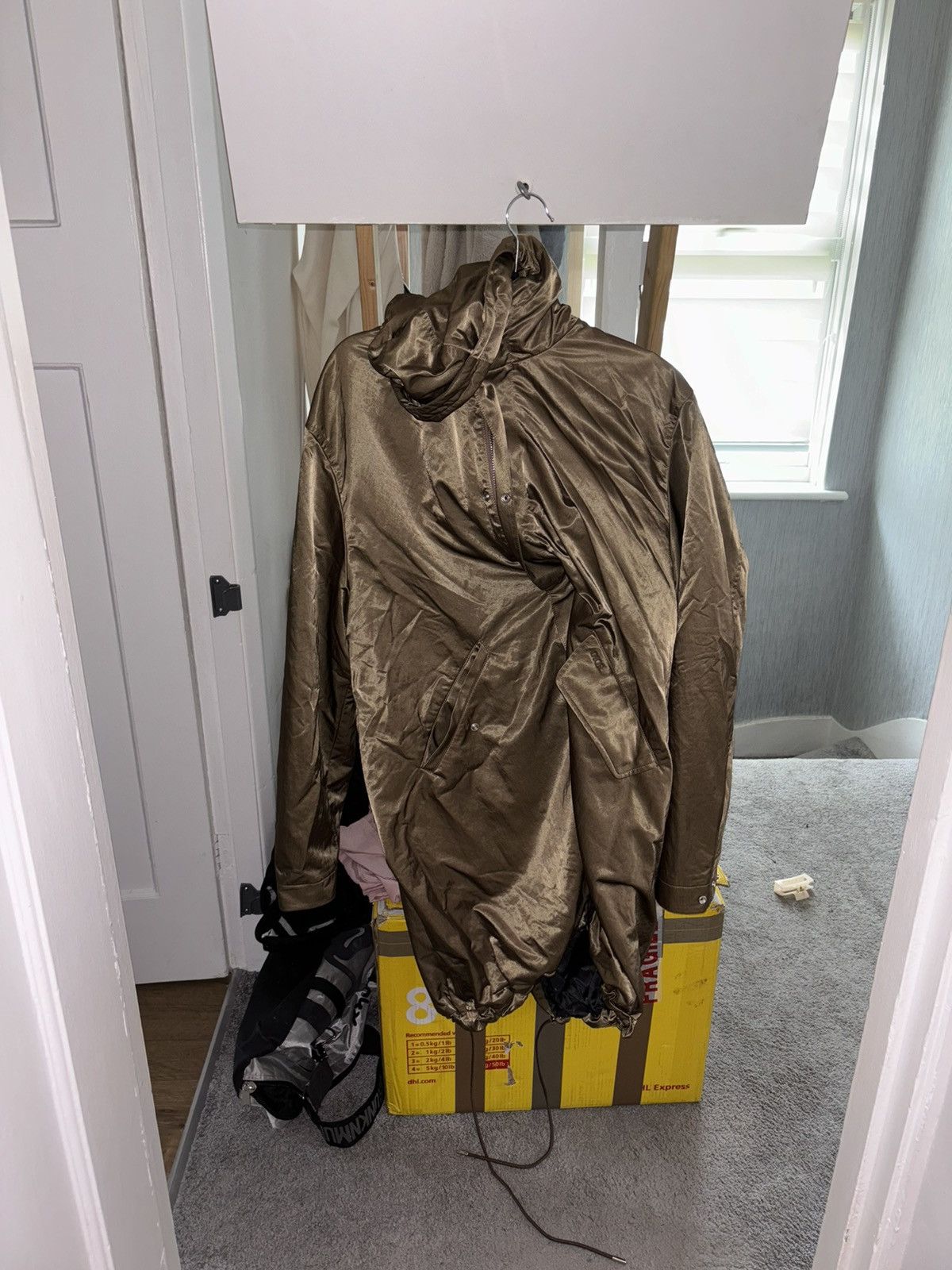 Dior Dior Logo Embroidered Oversized Parka Jacket ‘Golden’ Size US M / EU 48-50 / 2 - 2 Thumbnail