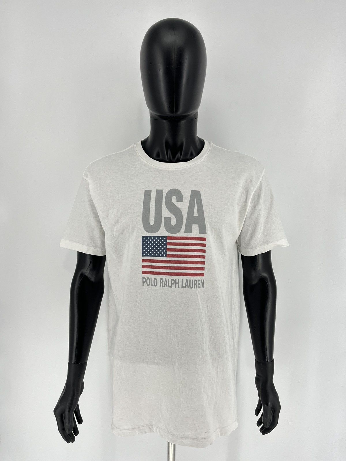 Polo Ralph Lauren × Ralph Lauren × Ralph Lauren Sport Vintage Polo Sport Ralph Lauren USA Flag Shirt atlanta 1996 Size US M / EU 48-50 / 2 - 2 Thumbnail