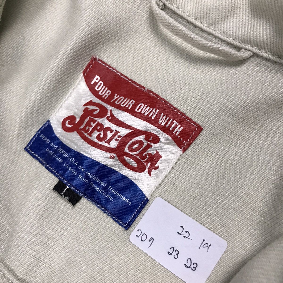 Pepsi × Vintage VINTAGE PEPSI COLA BUTTON JACKET Size US L / EU 52-54 / 3 - 11 Thumbnail