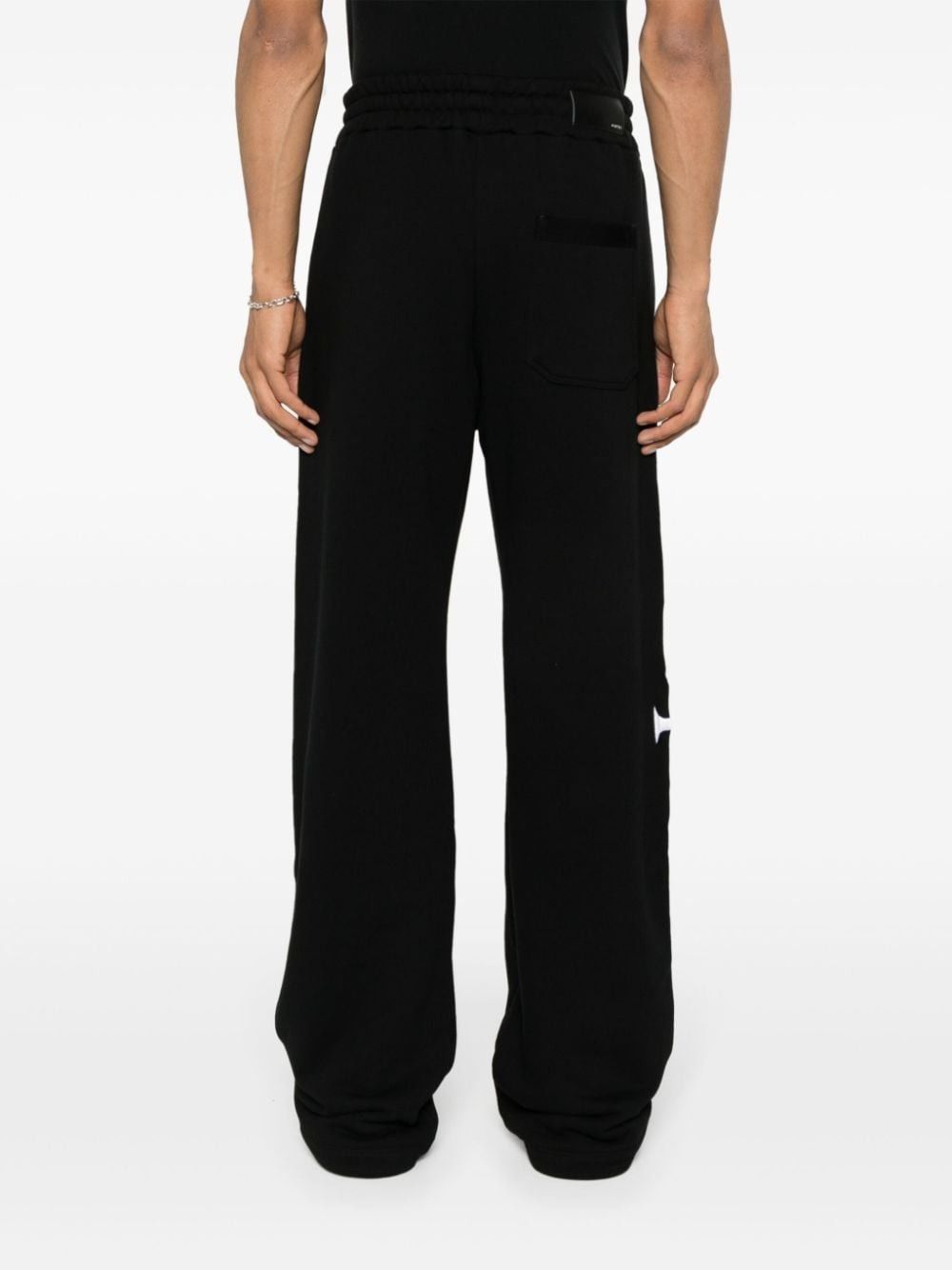 Amiri oc11z0225 CNY Dragon Cotton Track Pant in Black Size US 34 / EU 50 - 4 Thumbnail