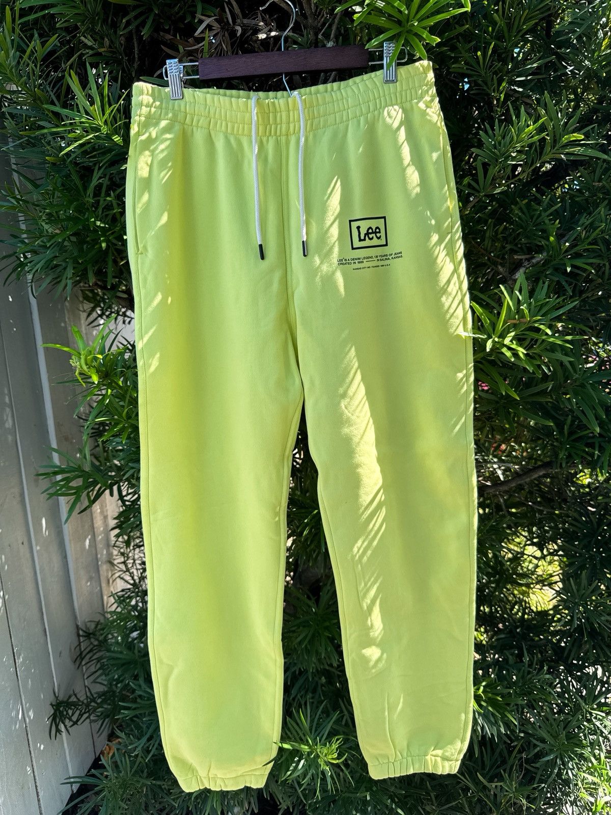 Lee Lee x H&M Cotton Joggers Men Sustainable Collaboration Size US 32 / EU 48 - 5 Thumbnail