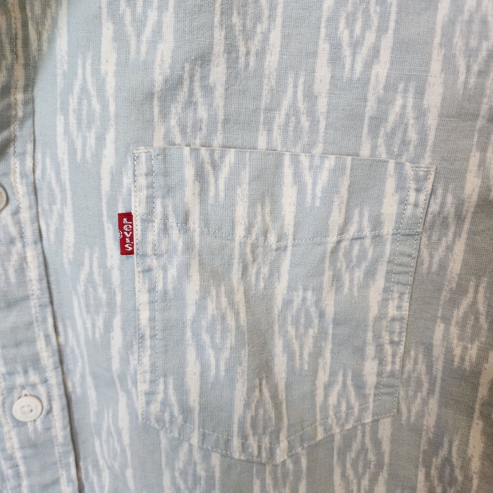 Levi's Levi's Aztec Southwest Shirt Men's XL/S Green Size US XL / EU 56 / 4 - 5 Thumbnail