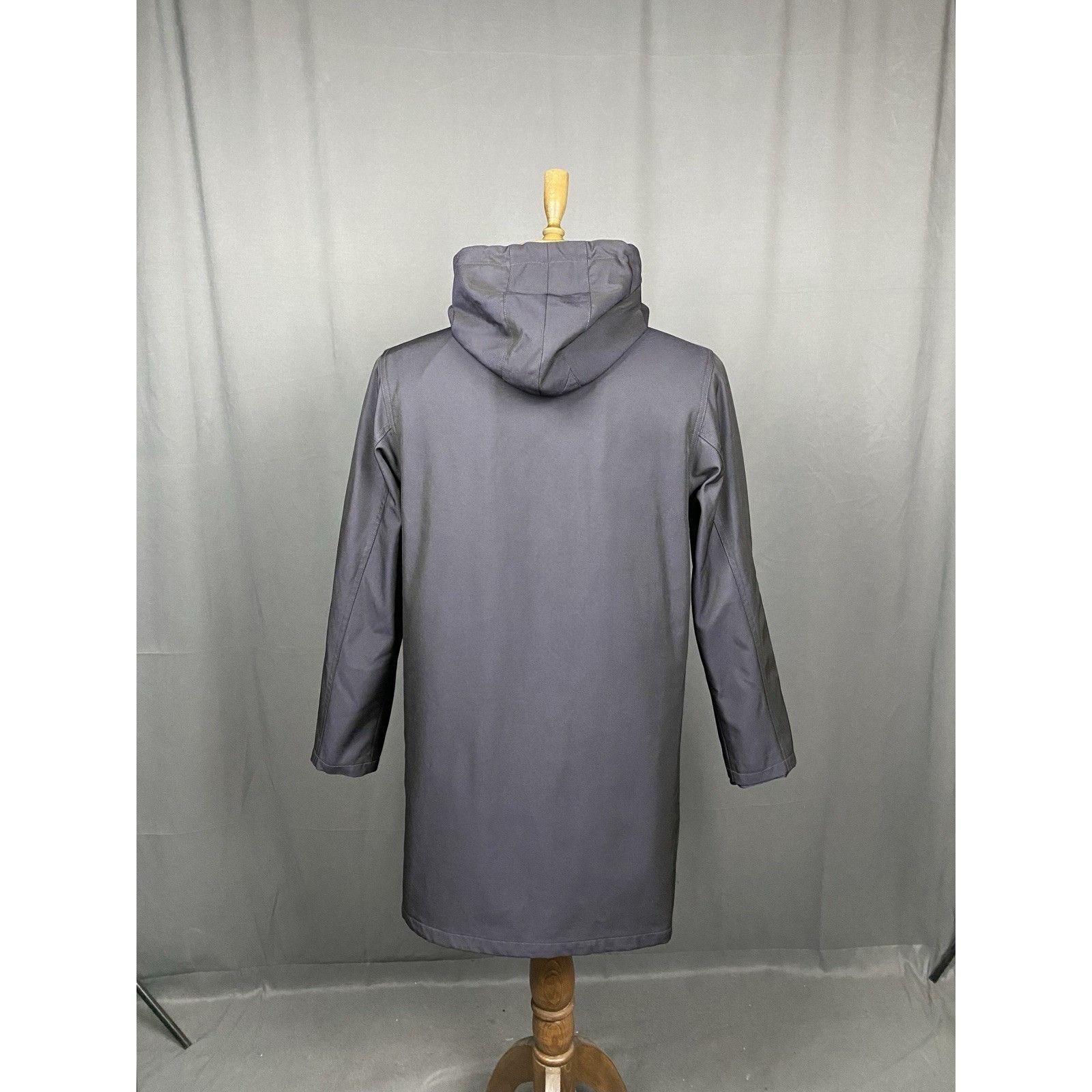 Our Legacy Our Legacy "Midnight Shimmer" Dark Blue Hooded Waterproof Pa Size US S / EU 44-46 / 1 - 11 Thumbnail