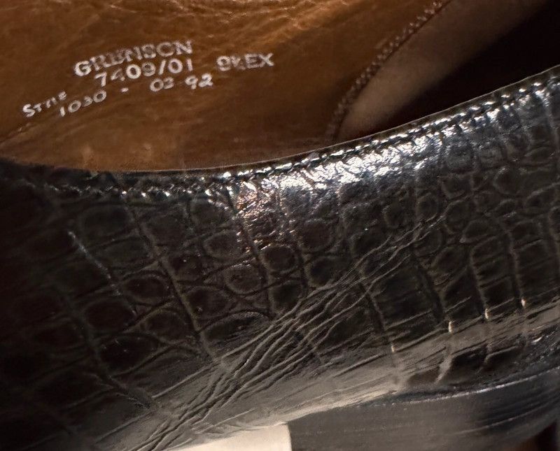 Grenson × Vintage Vintage Grenson Footmaster loafers made in England in 1990s Size US 10.5 / EU 43-44 - 10 Thumbnail