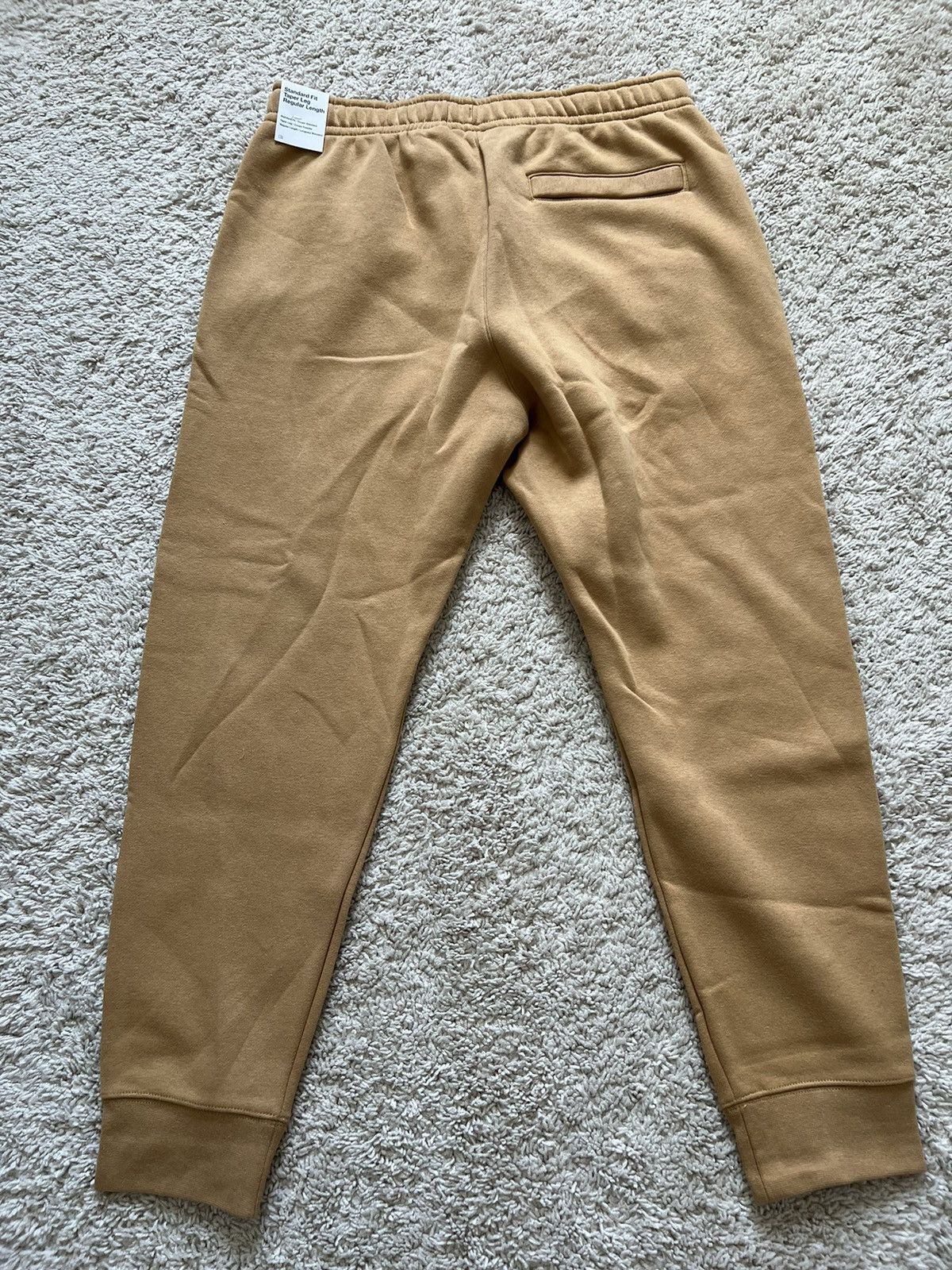 Nike Nike NSW Club Fleece Joggers Tapered Gold Size US 32 / EU 48 - 6 Thumbnail