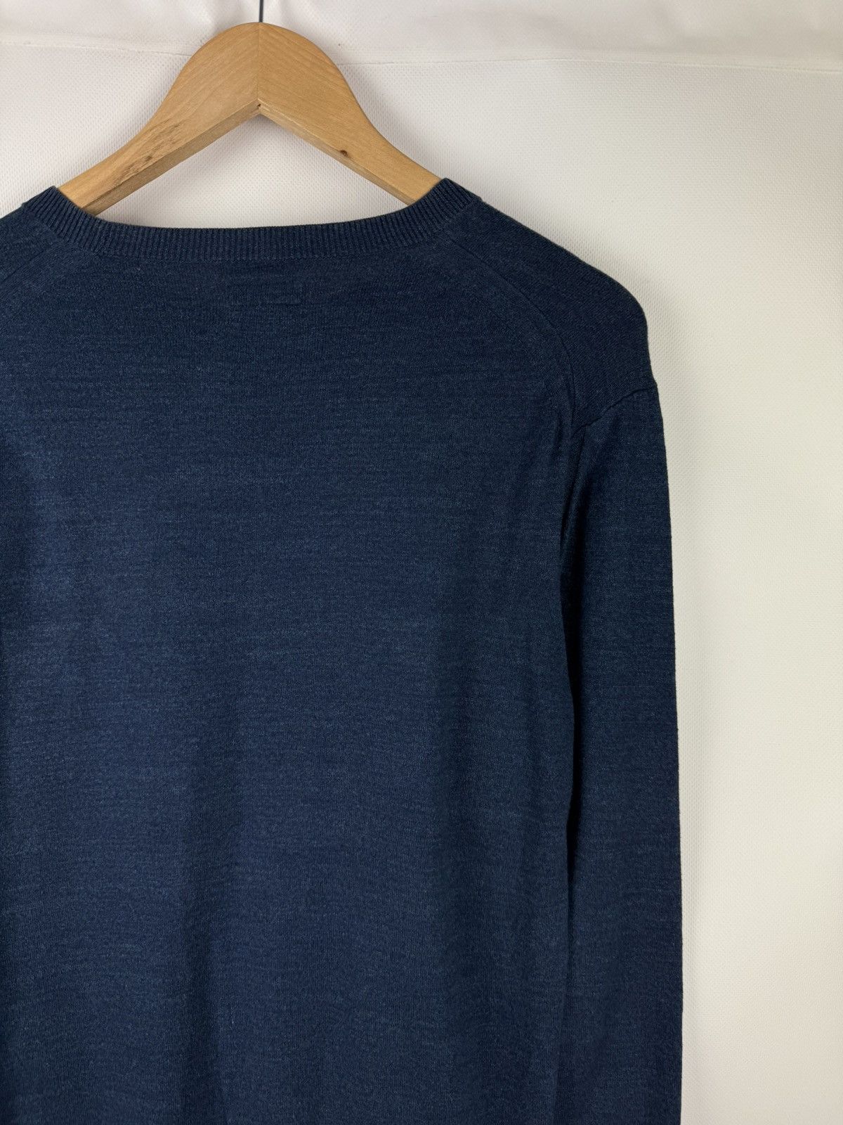 Allsaints × Japanese Brand Allsaints Fritz Crew Lightweight Cotton Sweater Pullover Size US M / EU 48-50 / 2 - 17 Thumbnail
