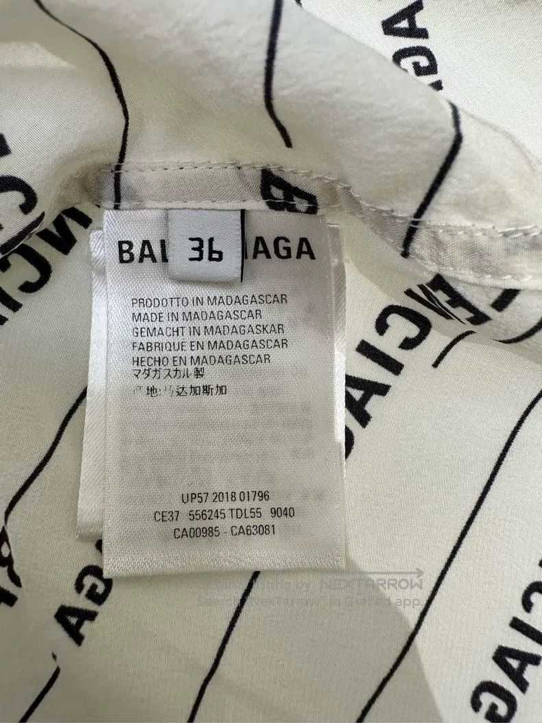 Balenciaga Balenciaga Long Sleeve Shirt, White, Size 36 Size XS / US 0-2 / IT 36-38 - 4 Thumbnail