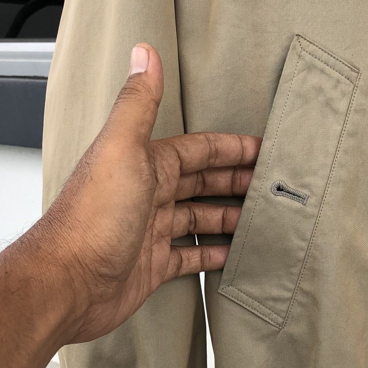 Burberry VTG Burberrys Embroidery Logo Lined Novacheck Bomber Jacket Size US M / EU 48-50 / 2 - 8 Thumbnail