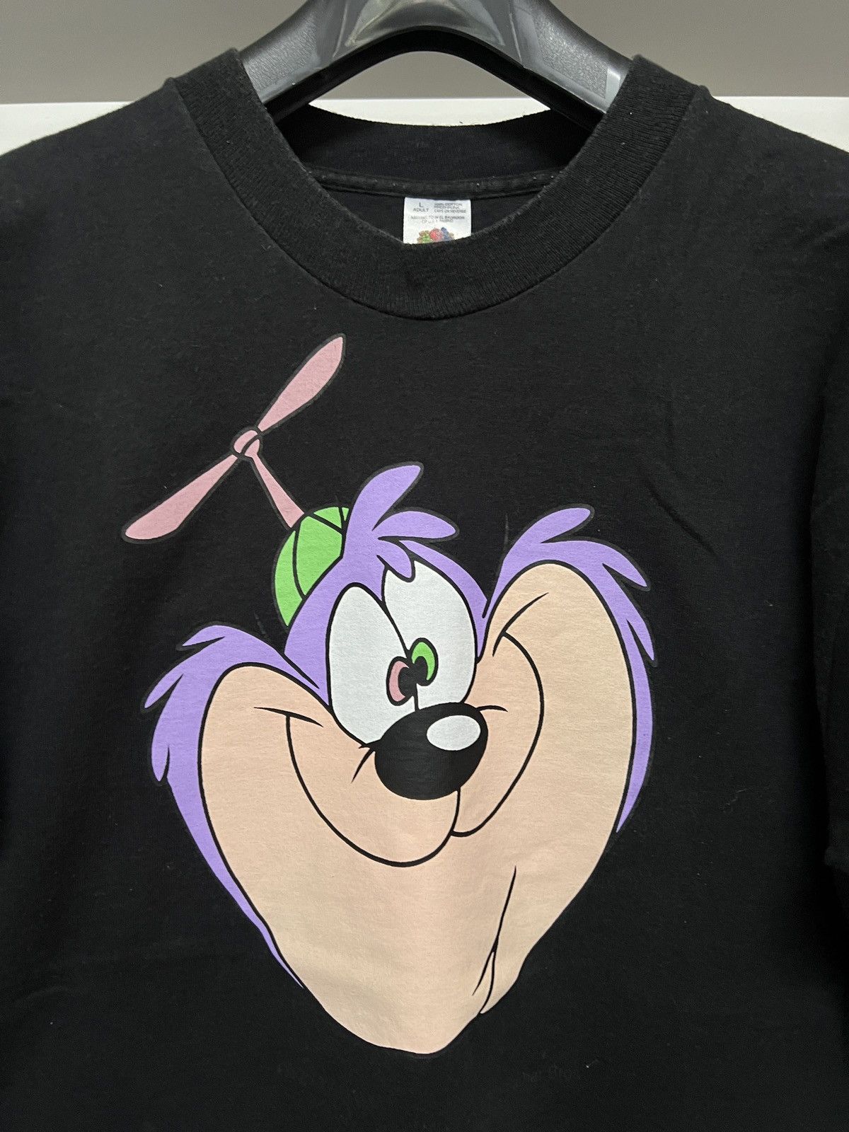 Vintage 90s Looney Tunes Dizzy Devil Taz Bugs Bunny Tee L Size US L / EU 52-54 / 3 - 4 Thumbnail