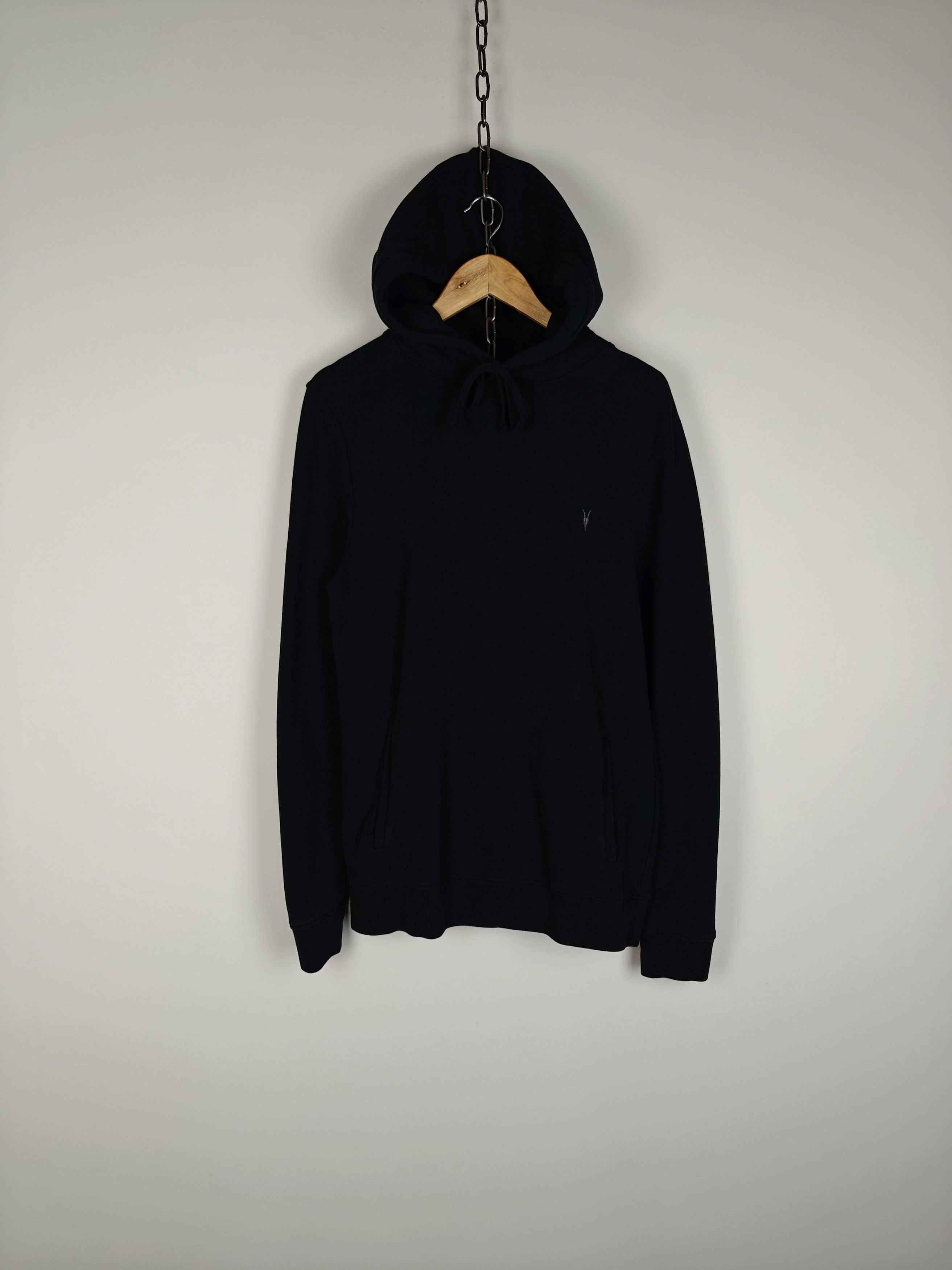 Allsaints Allsaints Hoodie Small Logo Pullover Black size M Size US M / EU 48-50 / 2 - 1 Thumbnail