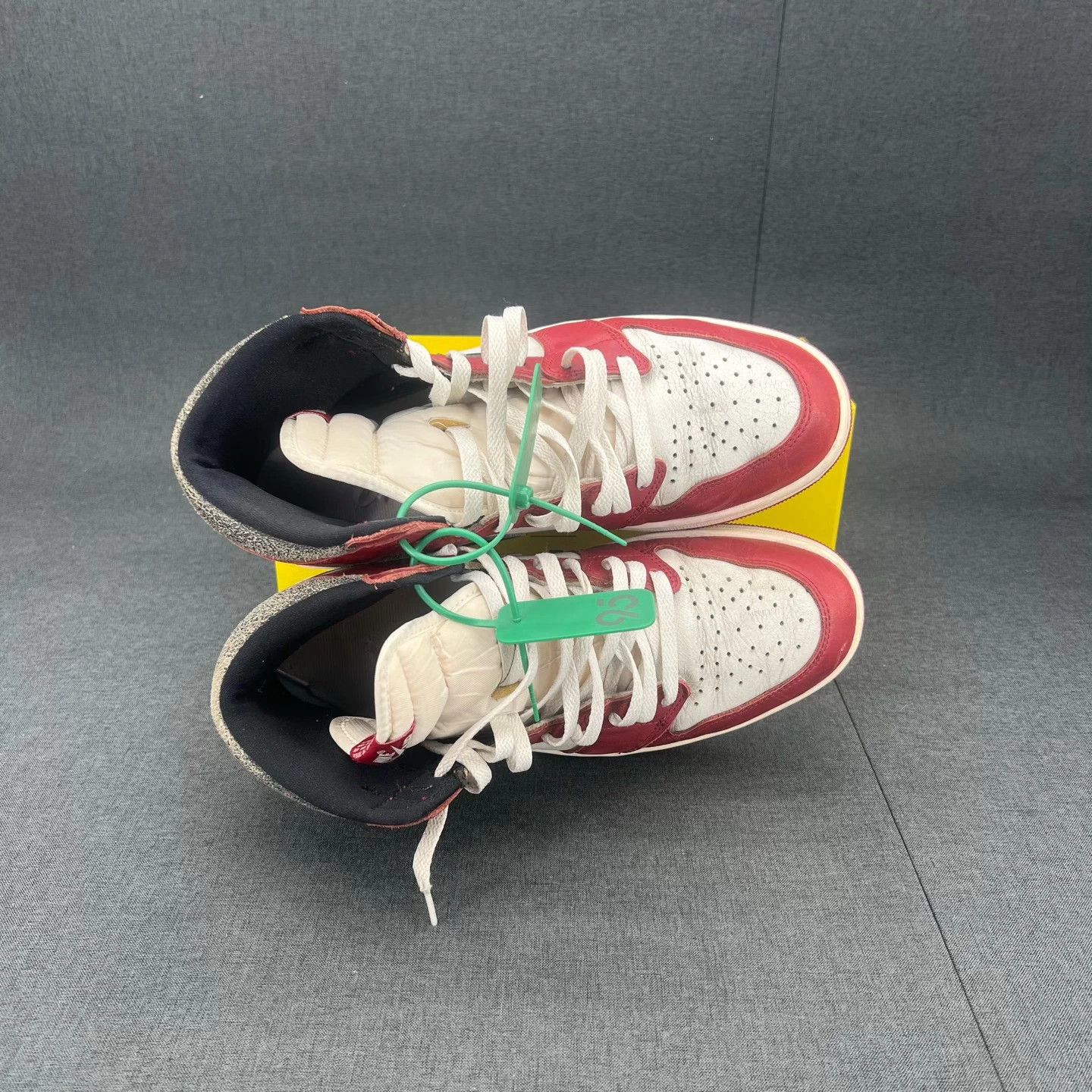 Nike Air Jordan 1 Distressed Chicago Size 44.5 Good Condition Size US 11.5 / EU 44-45 - 7 Thumbnail