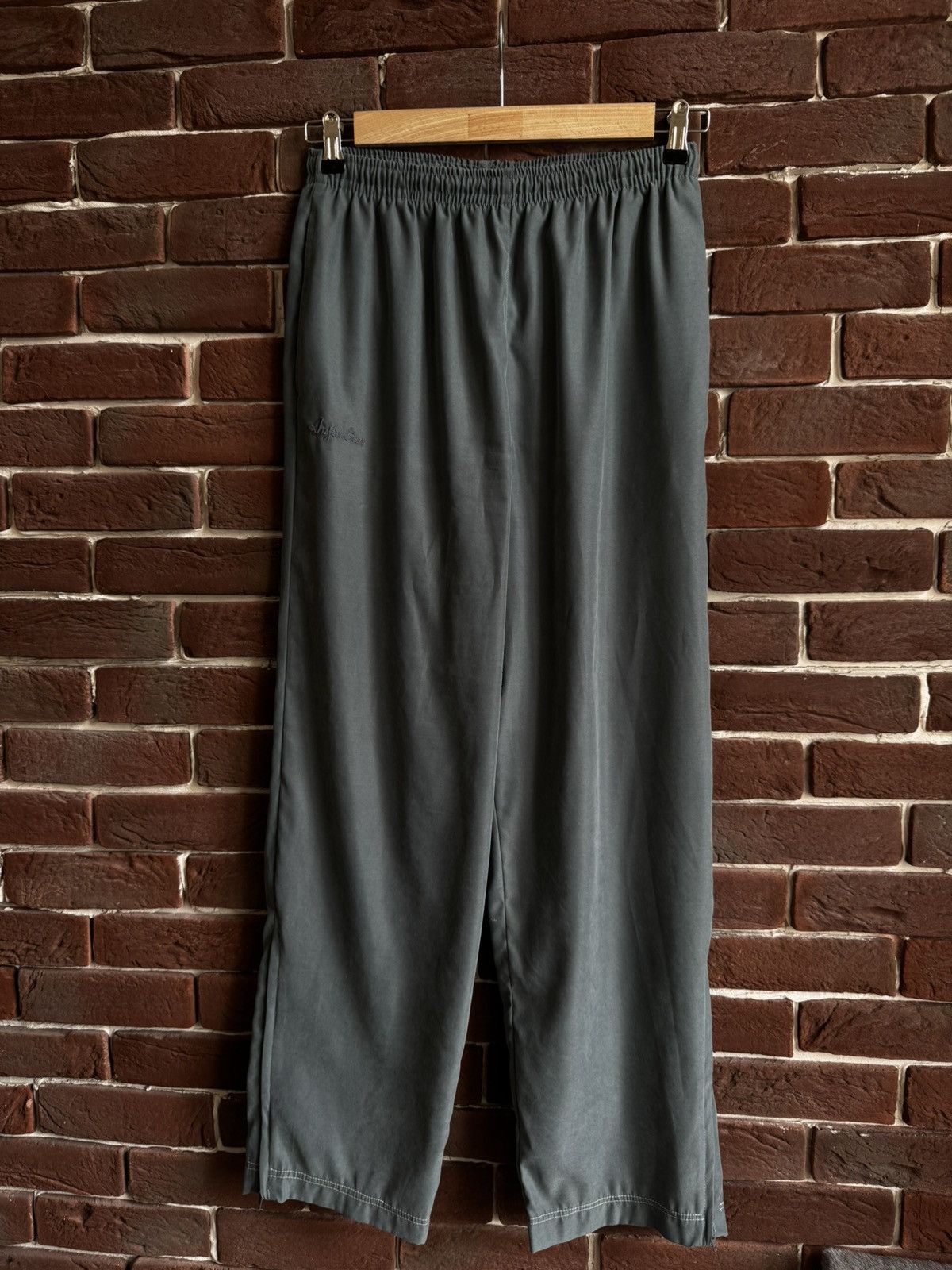 Vintage Vintage Australian 90s Track Pants 50IT gray Gabber Wear Size US 34 / EU 50 - 1 Thumbnail