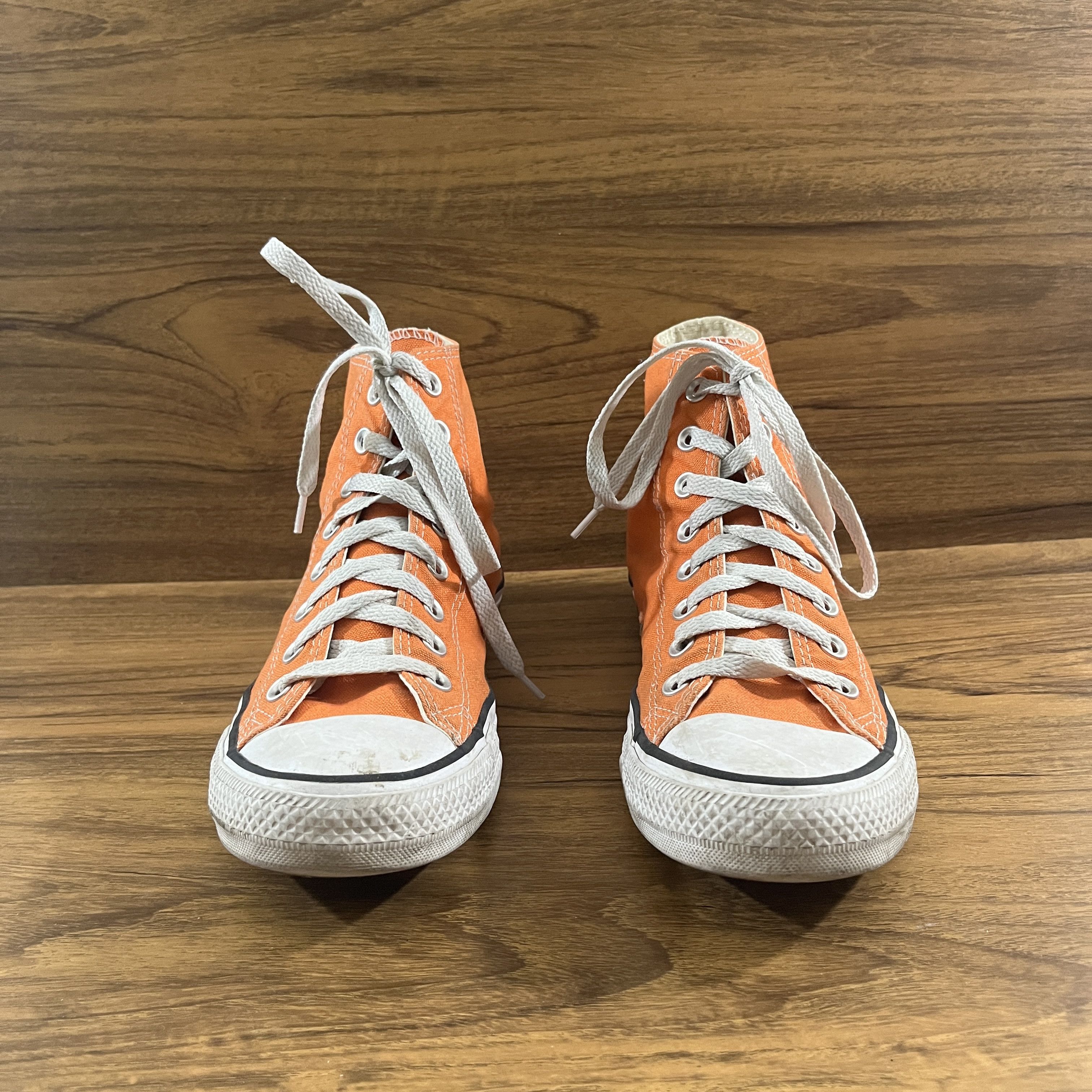 Converse Converse Orange Chuck Taylor All Star Vintage Sneakers W 9 Size US 9 / IT 39 - 2 Thumbnail