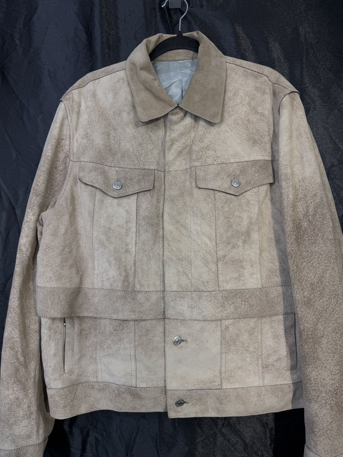 Dior Dior Show khaki Angola lambskin suede jacket Size US L / EU 52-54 / 3 - 2 Thumbnail