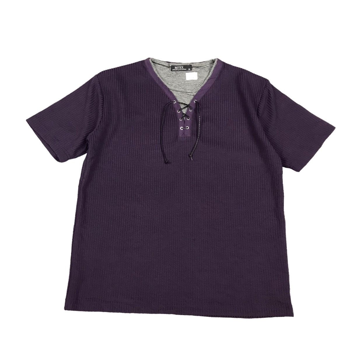 Japanese Brand MITEX JAPAN GOTHIC STYLE DOUBLE LAYER COLOUR TSHIRT Size US M / EU 48-50 / 2 - 1 Thumbnail