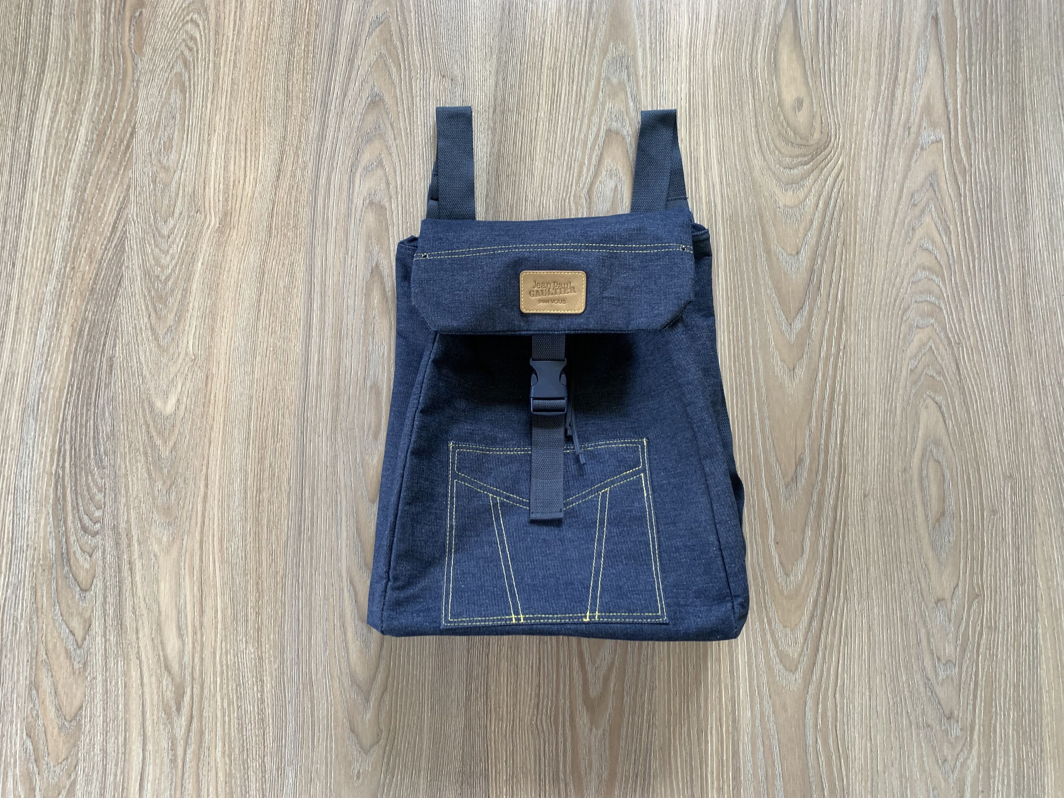 Jean Paul Gaultier Jean Paul Gaultier Denim Backpack Bag Size ONE SIZE - 1 Thumbnail