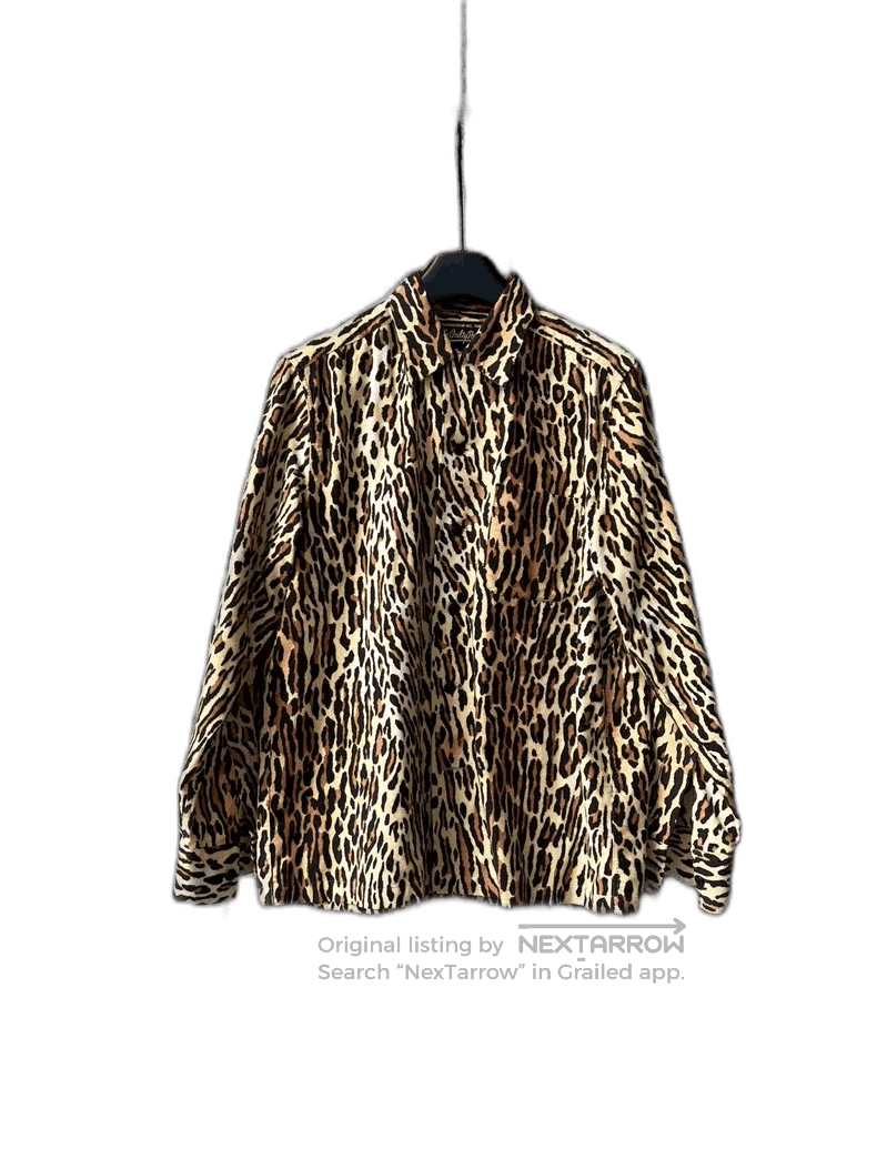 Wacko Maria Wacko Maria Leopard Suede Shirt Jacket Size US S / EU 44-46 / 1 - 1 Thumbnail