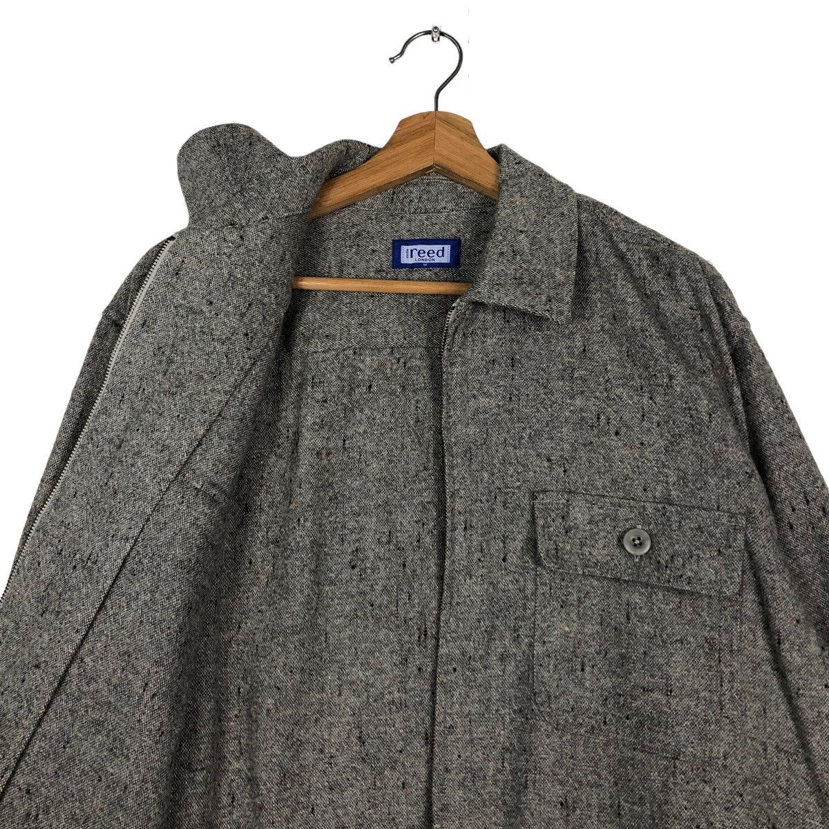 Issey Miyake 🔥Vintage Wool Jacket Biker Reed London Herringbone Size US M / EU 48-50 / 2 - 12 Thumbnail