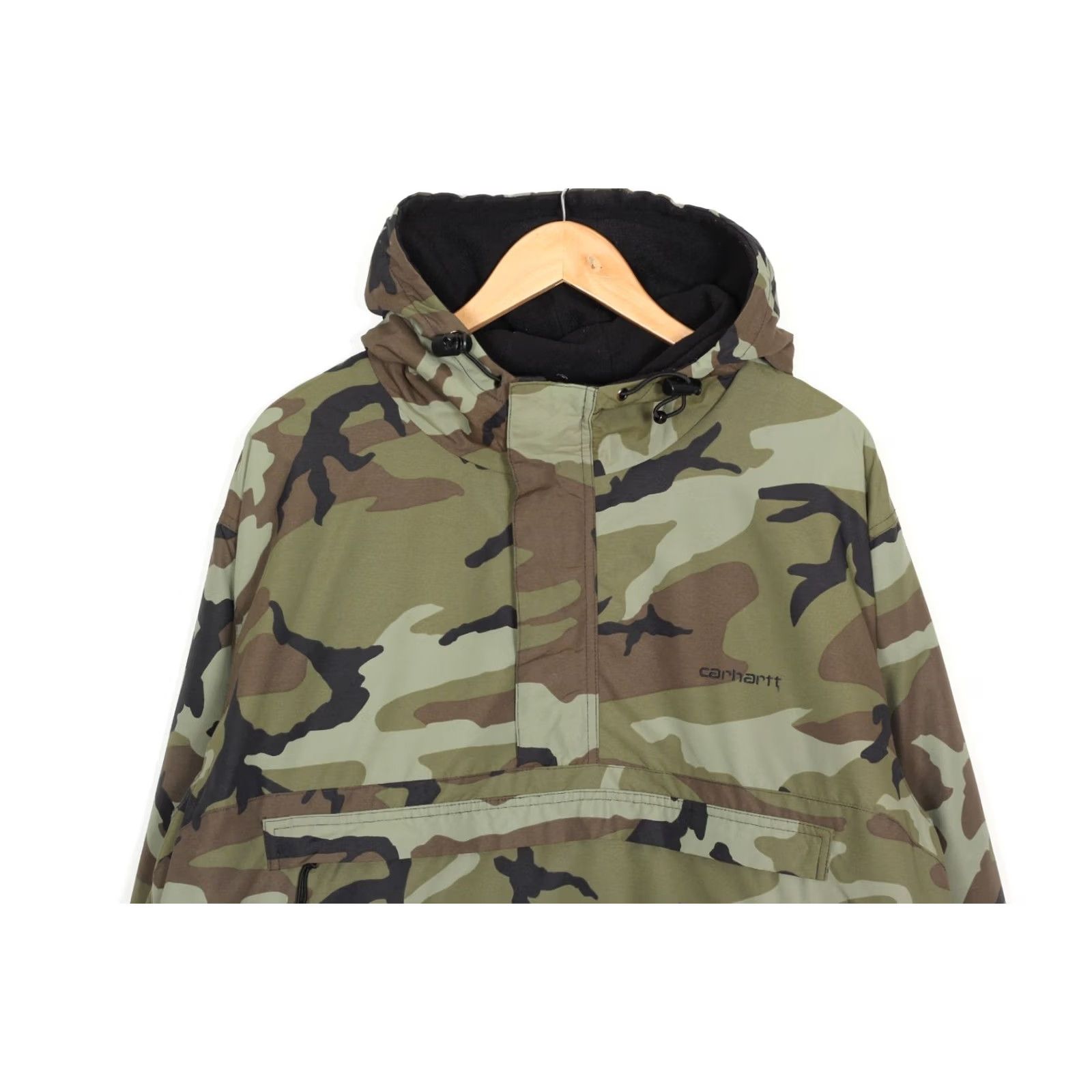 Carhartt CARHARTT Anorak Jacket Men XL Hooded Camouflage Military Shirt? Size US XL / EU 56 / 4 - 2 Thumbnail