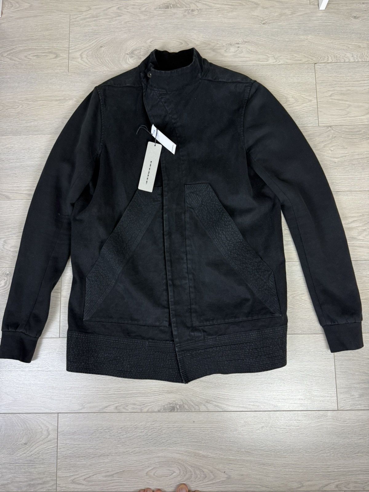 Rick Owens Drkshdw Rick Owens Drkshdw Garment Washed Cotton Prisoner Jacket Size US XL / EU 56 / 4 - 5 Thumbnail