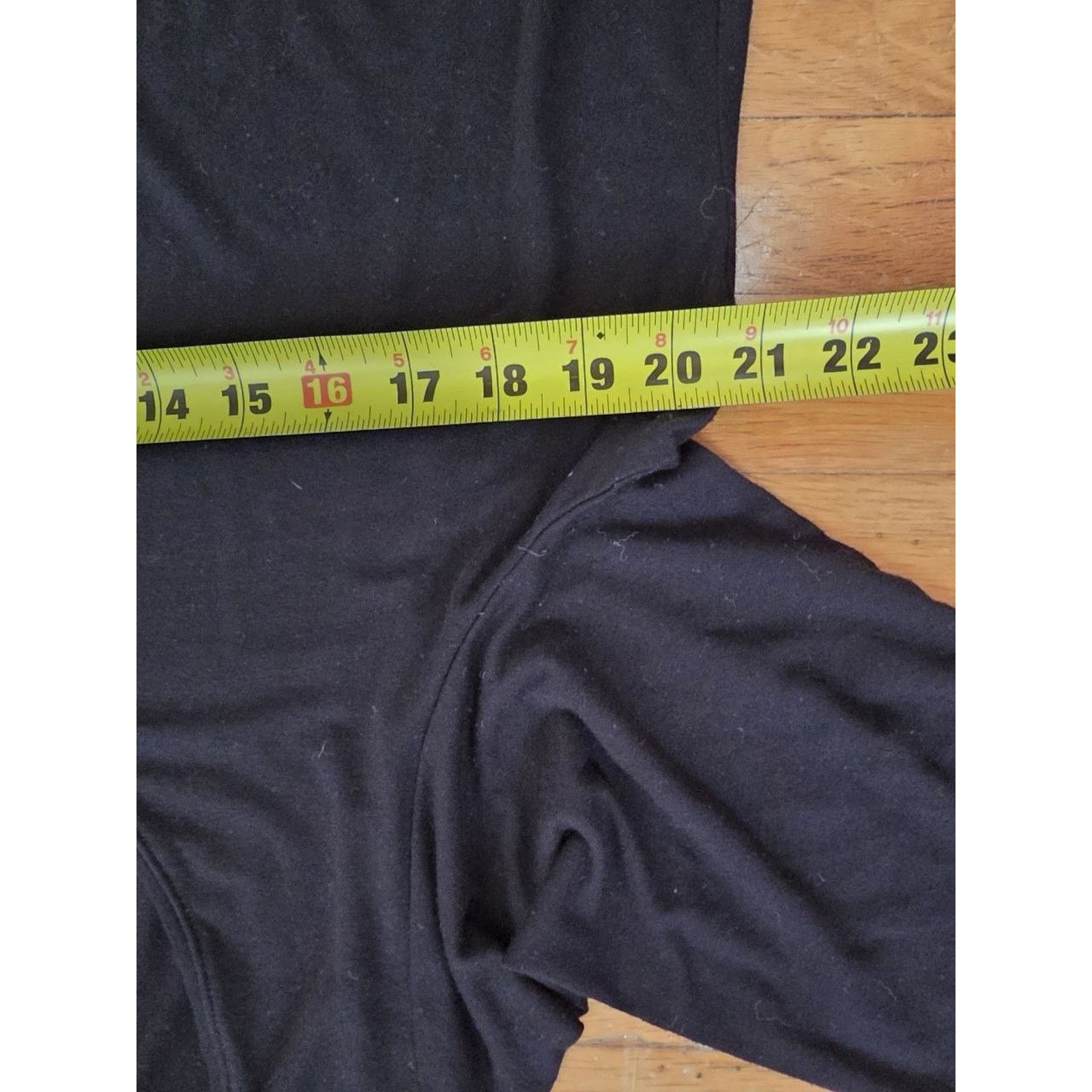 Eileen Fisher EILEEN FISHER Fine Flare Dress Black XL A001831 Size XL / US 12-14 / IT 48-50 - 6 Thumbnail