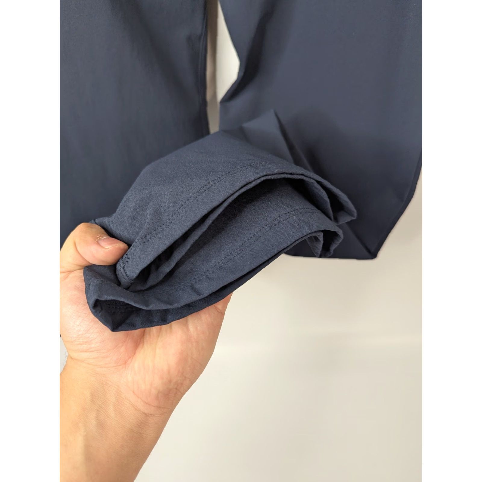 Vintage CRZ YOGA Mens Pants Chino Straight Leg Adult 41 Navy Blue Flat Front Golf Casual Athletic Pockets Size US 41 - 3 Thumbnail