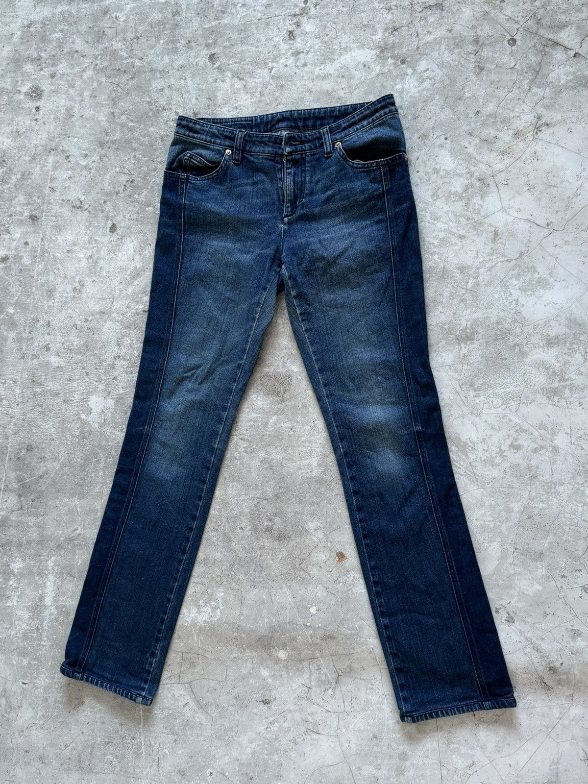Louis Vuitton Louis Vuitton straight denim jeans Size 26" / US 2 / IT 38 - 3 Thumbnail