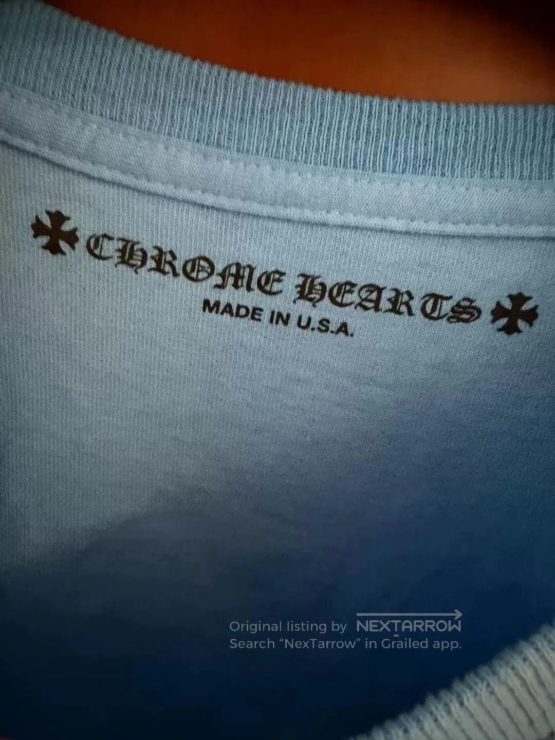 Chrome Hearts blue long sleeve Chrome Hearts sweatshirt. Size US M / EU 48-50 / 2 - 3 Thumbnail