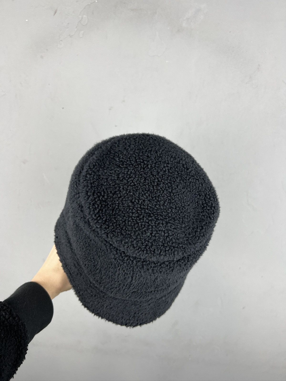 Nike × Vintage Vintage Nike Pile Fleece Bucket Hat Sherpa Y2K Size ONE SIZE - 3 Thumbnail