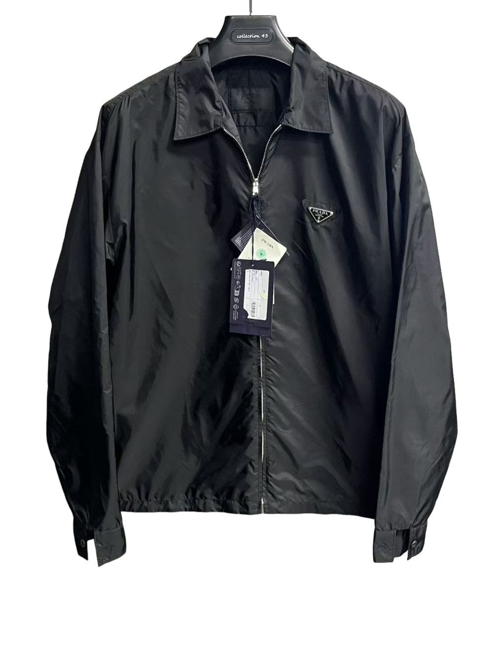 Designer × Luxury × Prada Prada SGV730 Black Nylon Zip GORE-TEX