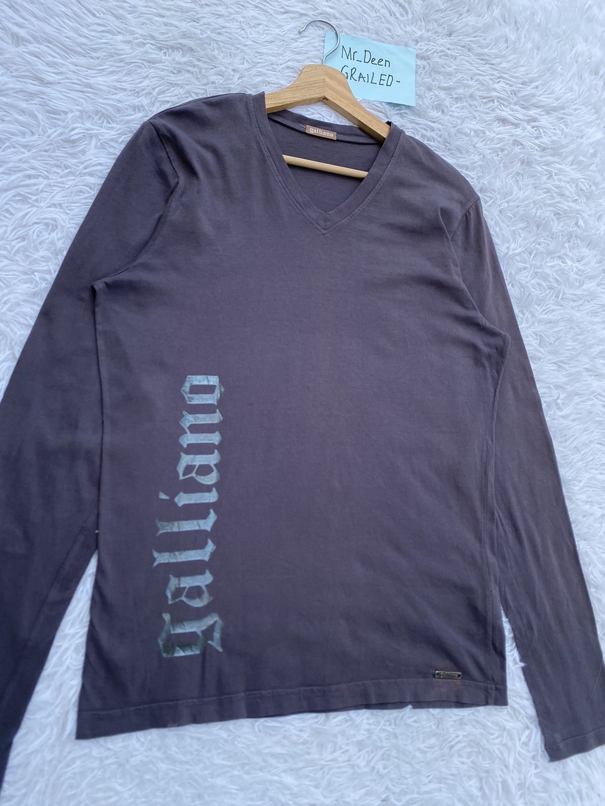 John Galliano Rare Vintage John Galliano Spellout Long sleeve Size US M / EU 48-50 / 2 - 5 Thumbnail
