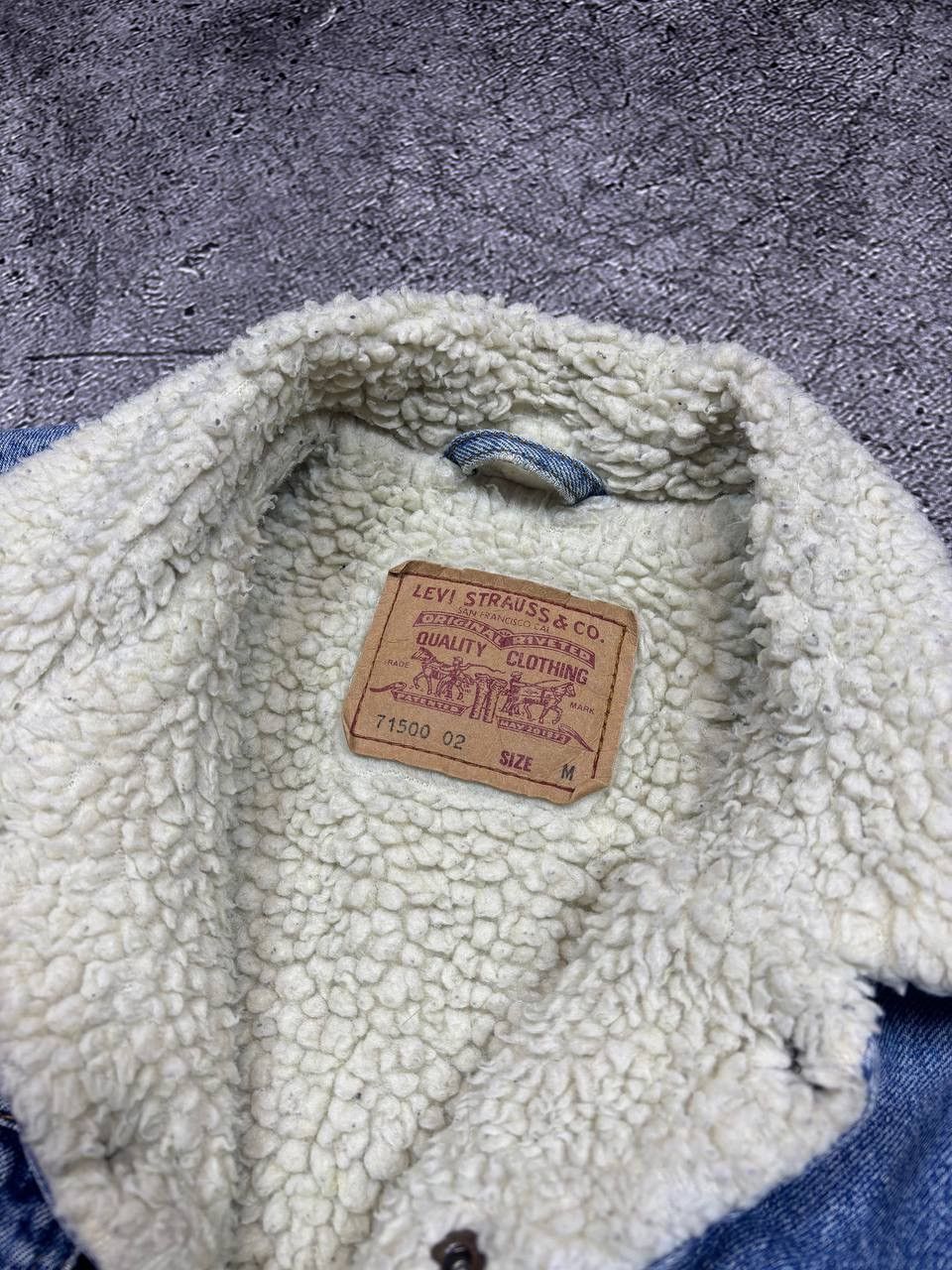 Levi's Vintage Levis Denim Jacket Sherpa Size US M / EU 48-50 / 2 - 7 Thumbnail