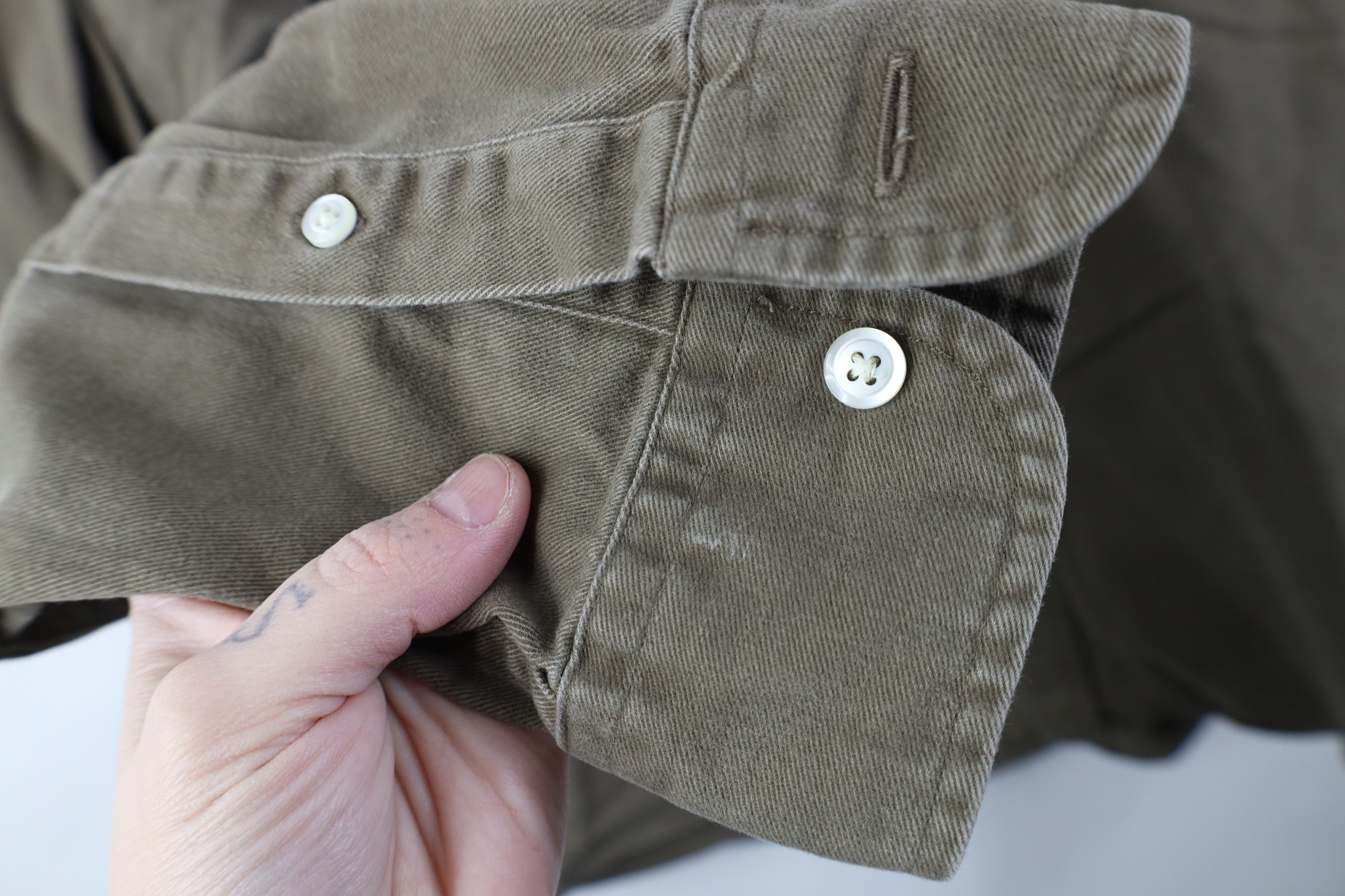 Nautica Vintage 90s Nautica Spell Twill Collared Button Down Shirt Size US L / EU 52-54 / 3 - 9 Thumbnail
