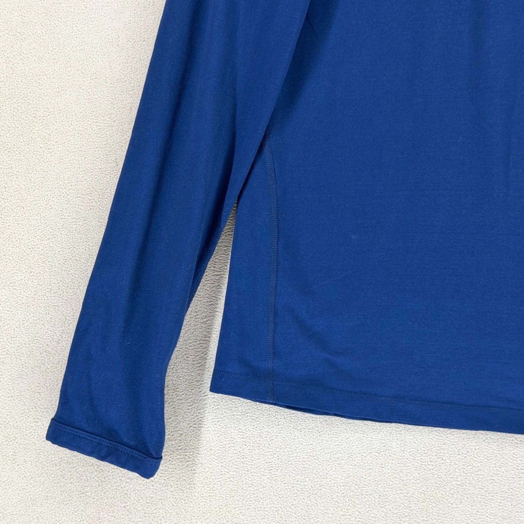Nike Nike BYU Cougars Dri Fit Quarter Zip Pullover Shirt XL Navy Blue Size US XL / EU 56 / 4 - 3 Thumbnail