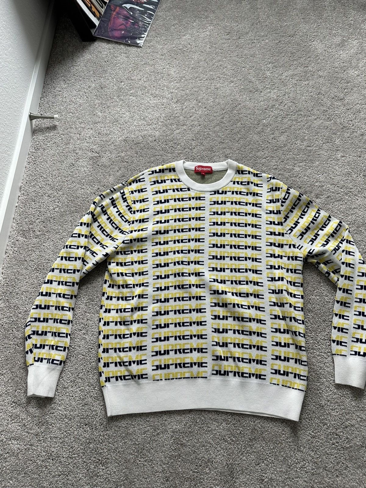 Supreme Repeat Sweater | Grailed
