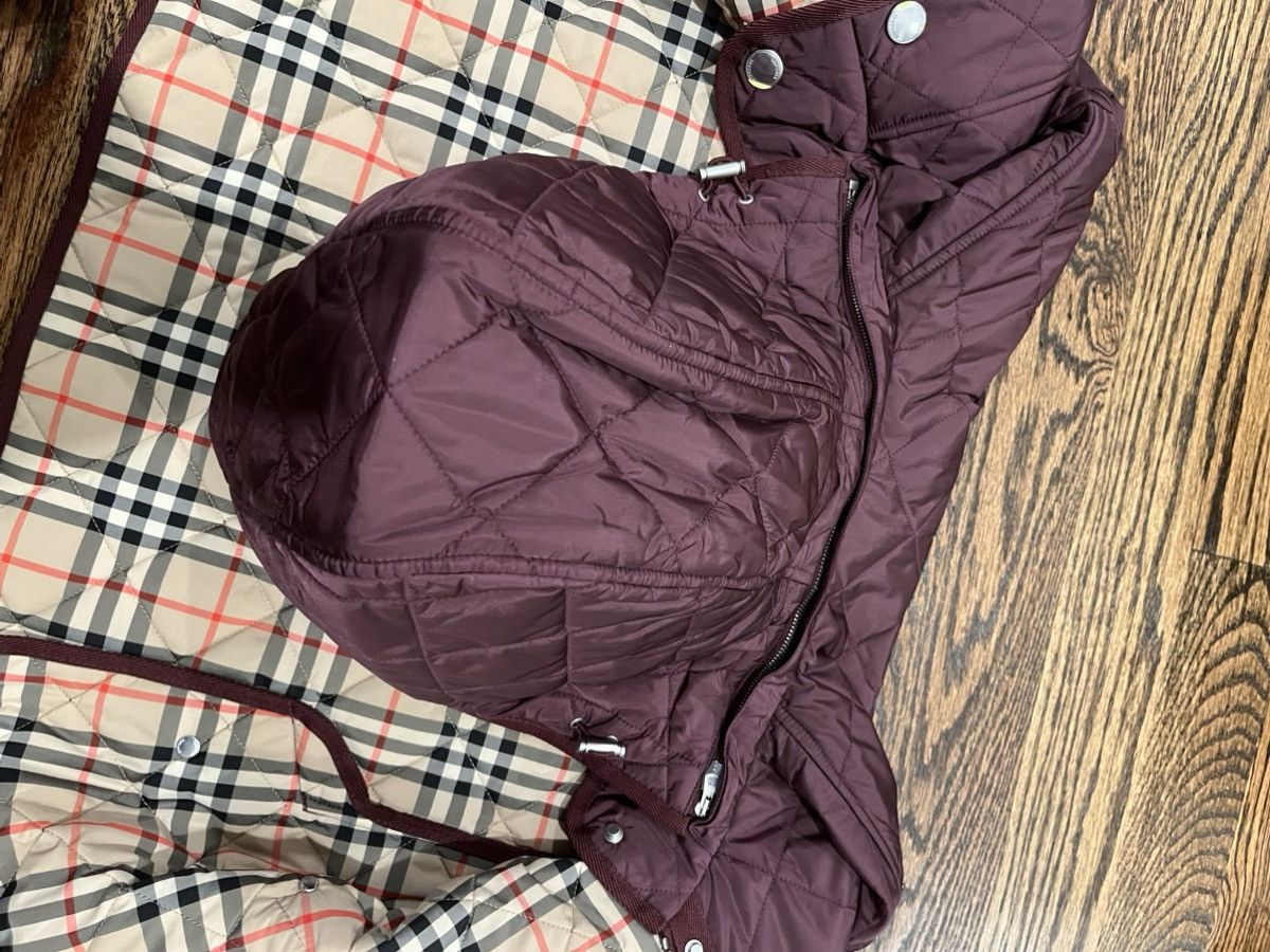 Burberry Burberry Cropped Quilted Nylon Jacket Size L / US 10 / IT 46 - 9 Thumbnail