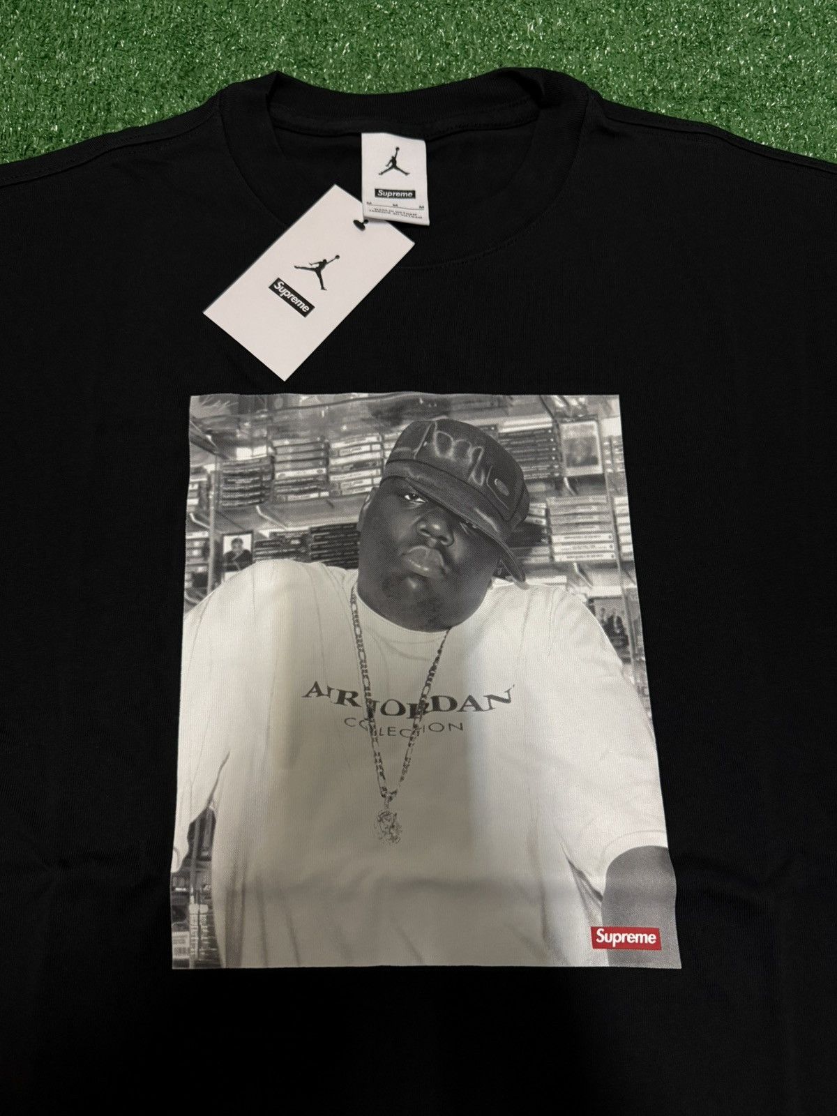 Jordan Brand × Supreme Supreme Jordan Biggie Tee Size US M / EU 48-50 / 2 - 3 Thumbnail